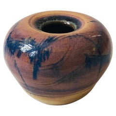 Used Studio Pottery Bud Vase by Barbara Sebastian