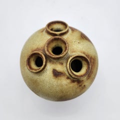 Studio Pottery Knospenvase mit 4 Öffnungen