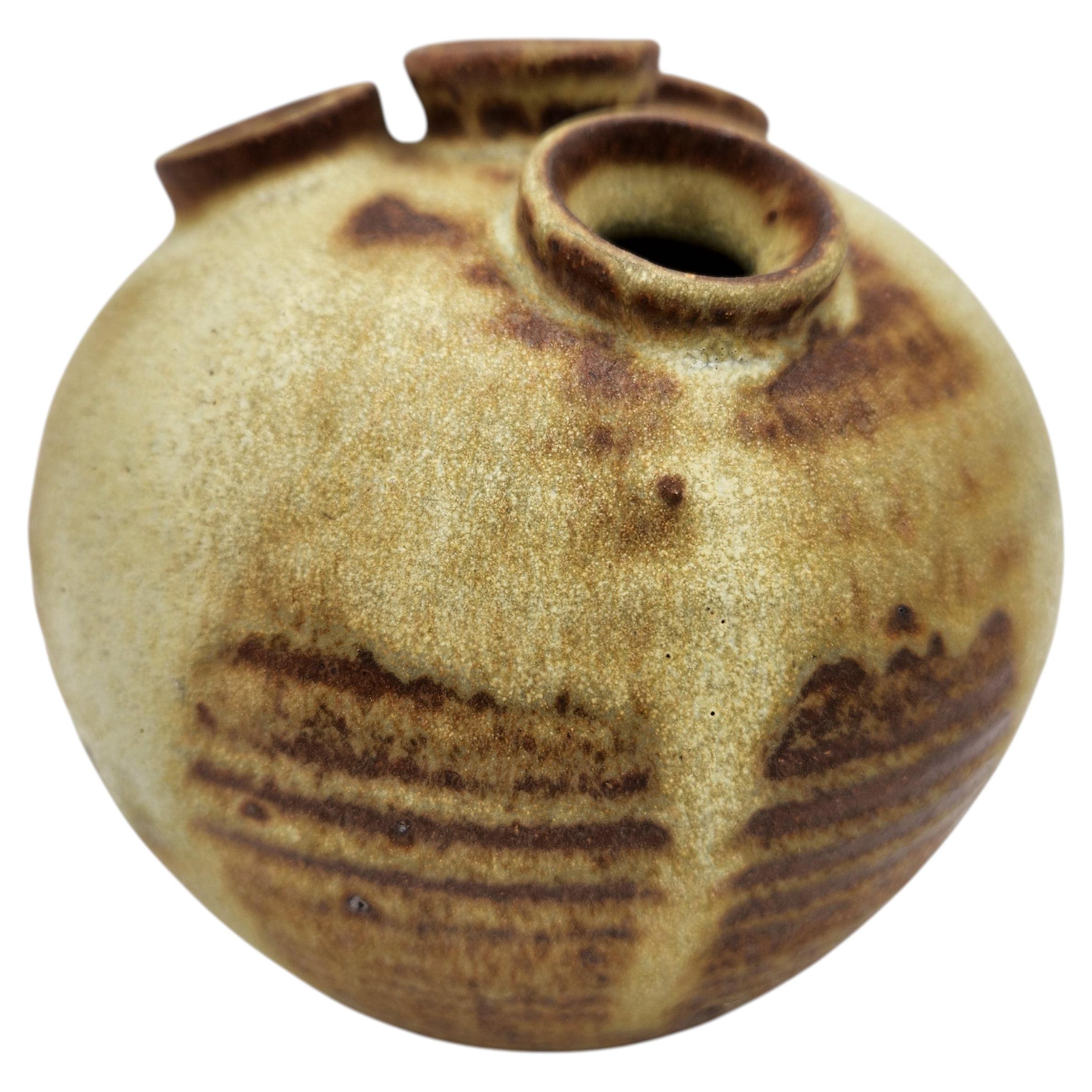 Jarrón de Capullos con 4 Aberturas Studio Pottery