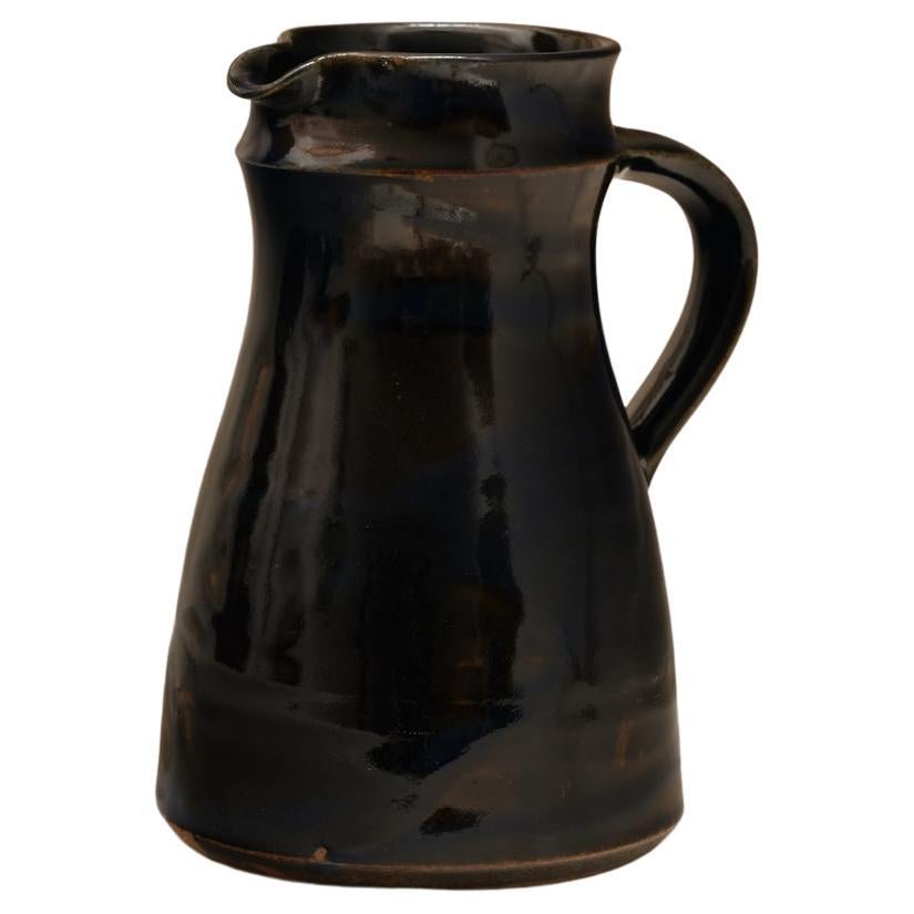 Studio Pottery by Molde, Grande cruche émaillée