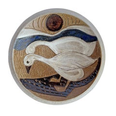 Studio Pottery Duck Bowl