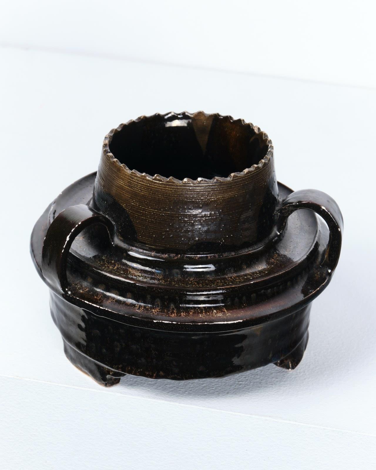 Studio Pottery, vase à pied Excellent état - En vente à London, GB