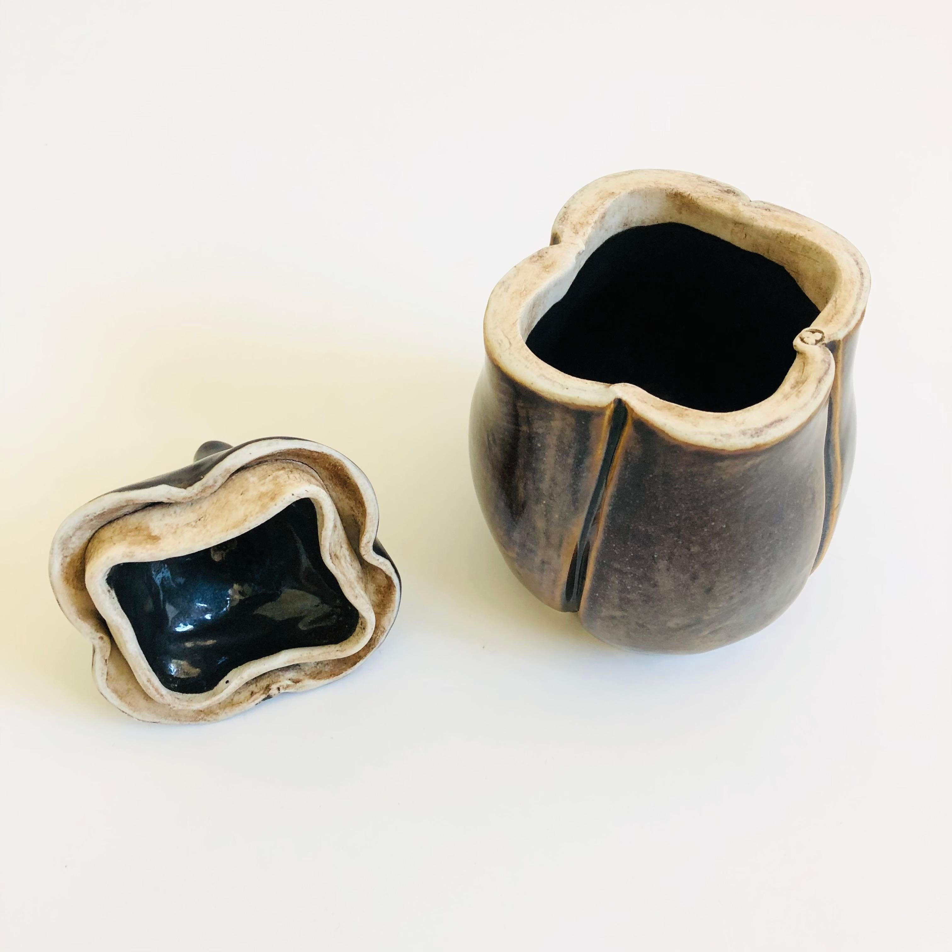 Studio Pottery Vasetto di Aglio in vendita 1