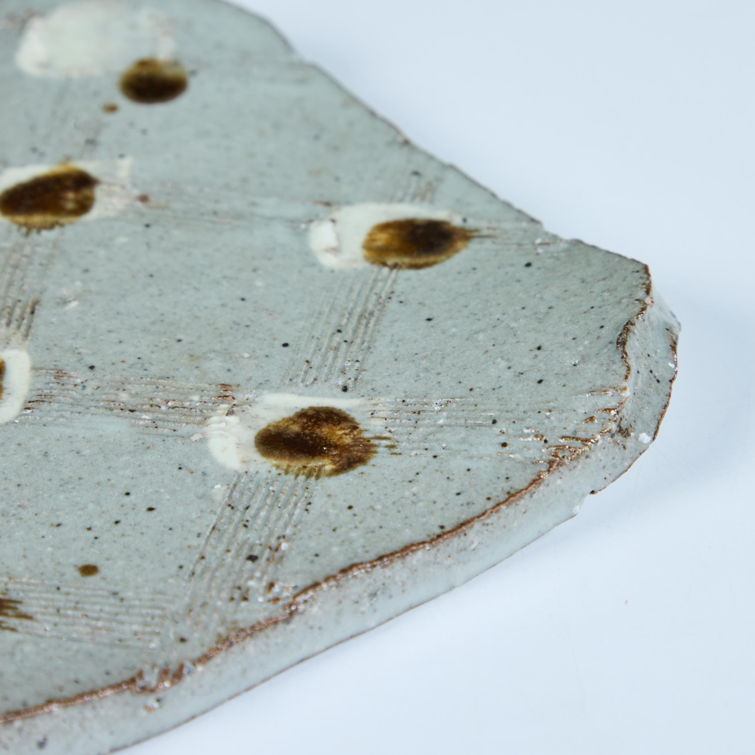 Plato esmaltado Studio Pottery Glaseado en venta