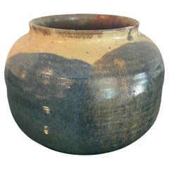Retro Studio Pottery Glazed Pot