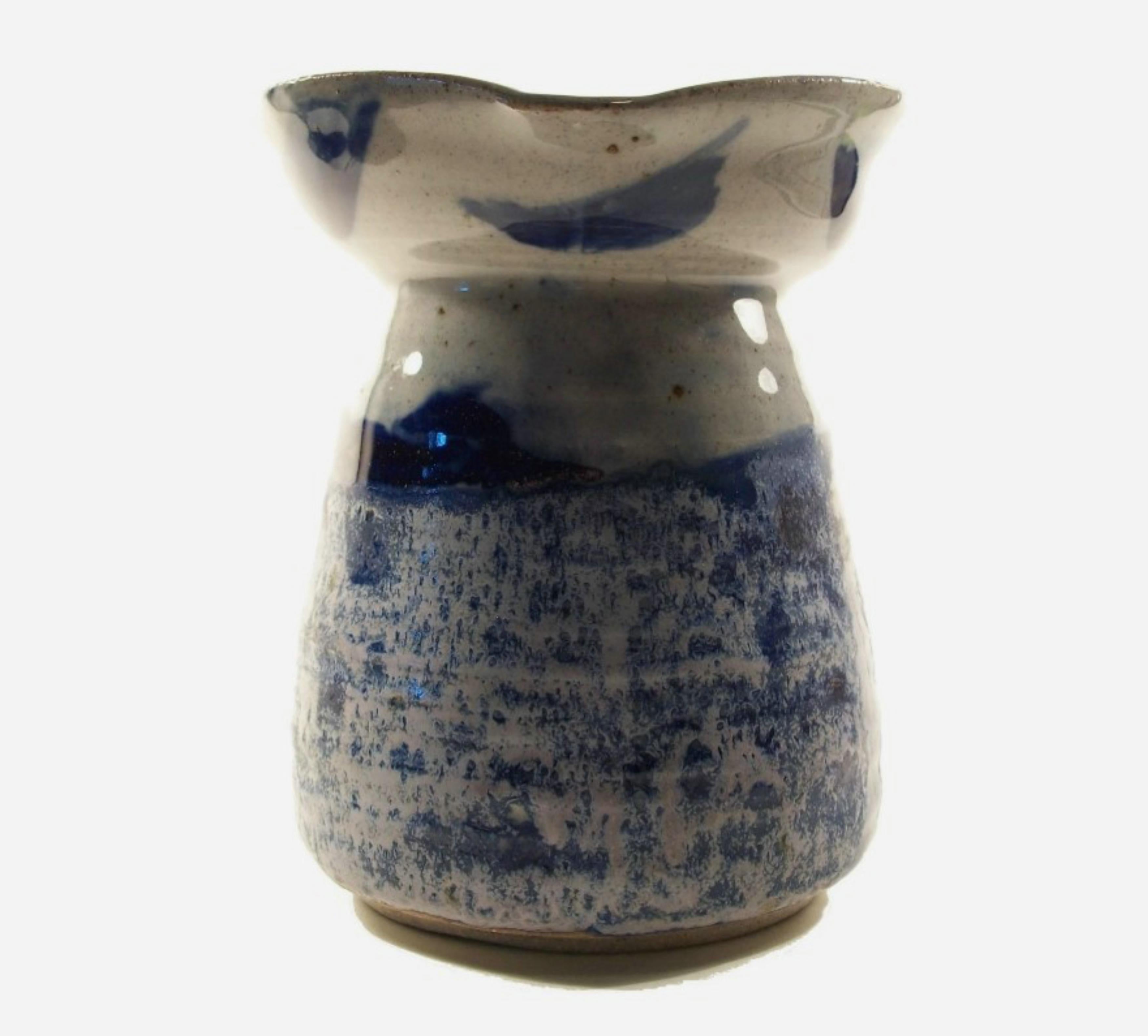 Country Studio Pottery Glazed Stoneware Pitcher - Signed & Dated - Canada - Circa 1994 For Sale