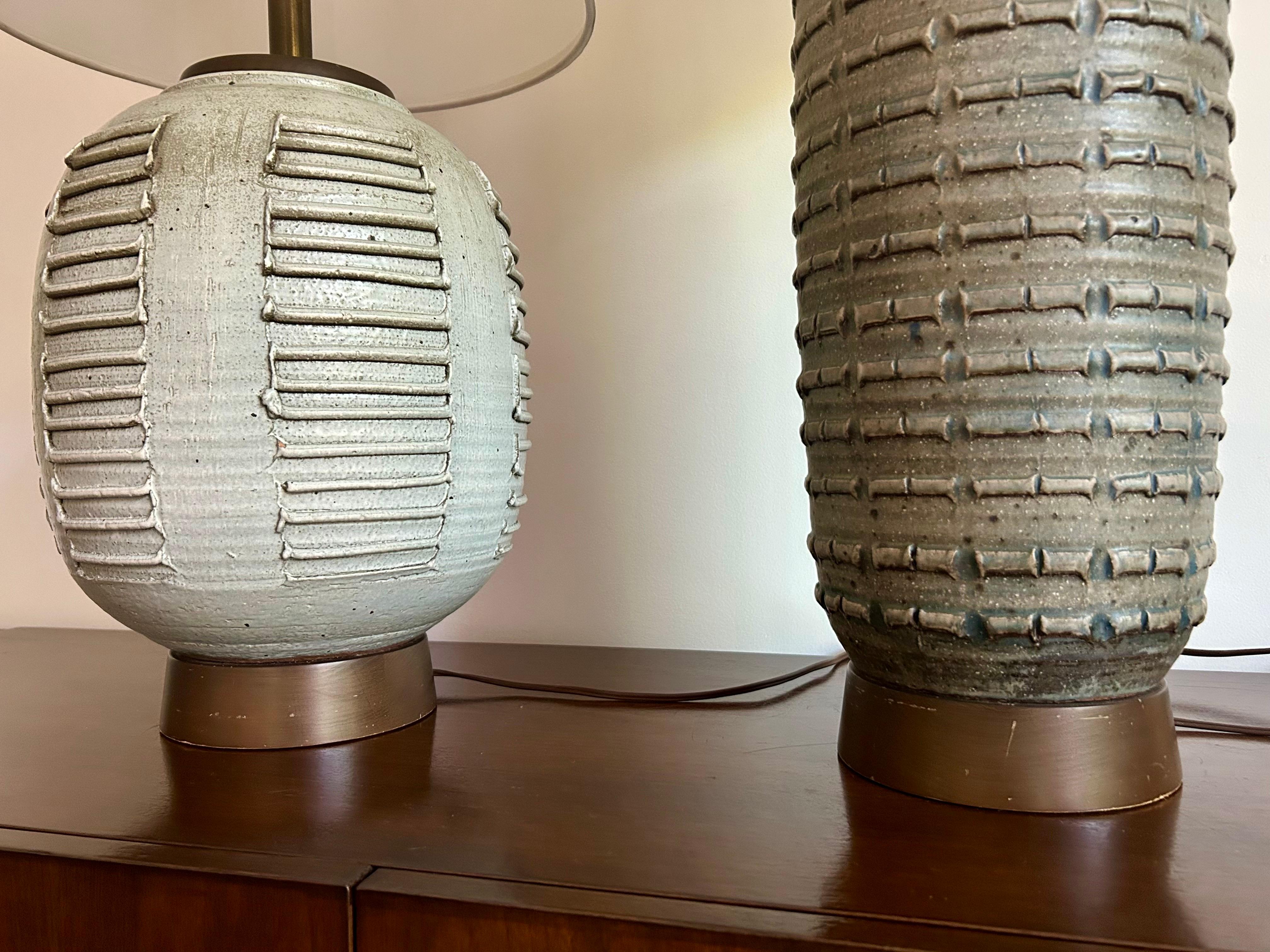 Studio Pottery Lampen Bob Kinzie (amerikanisch) im Angebot