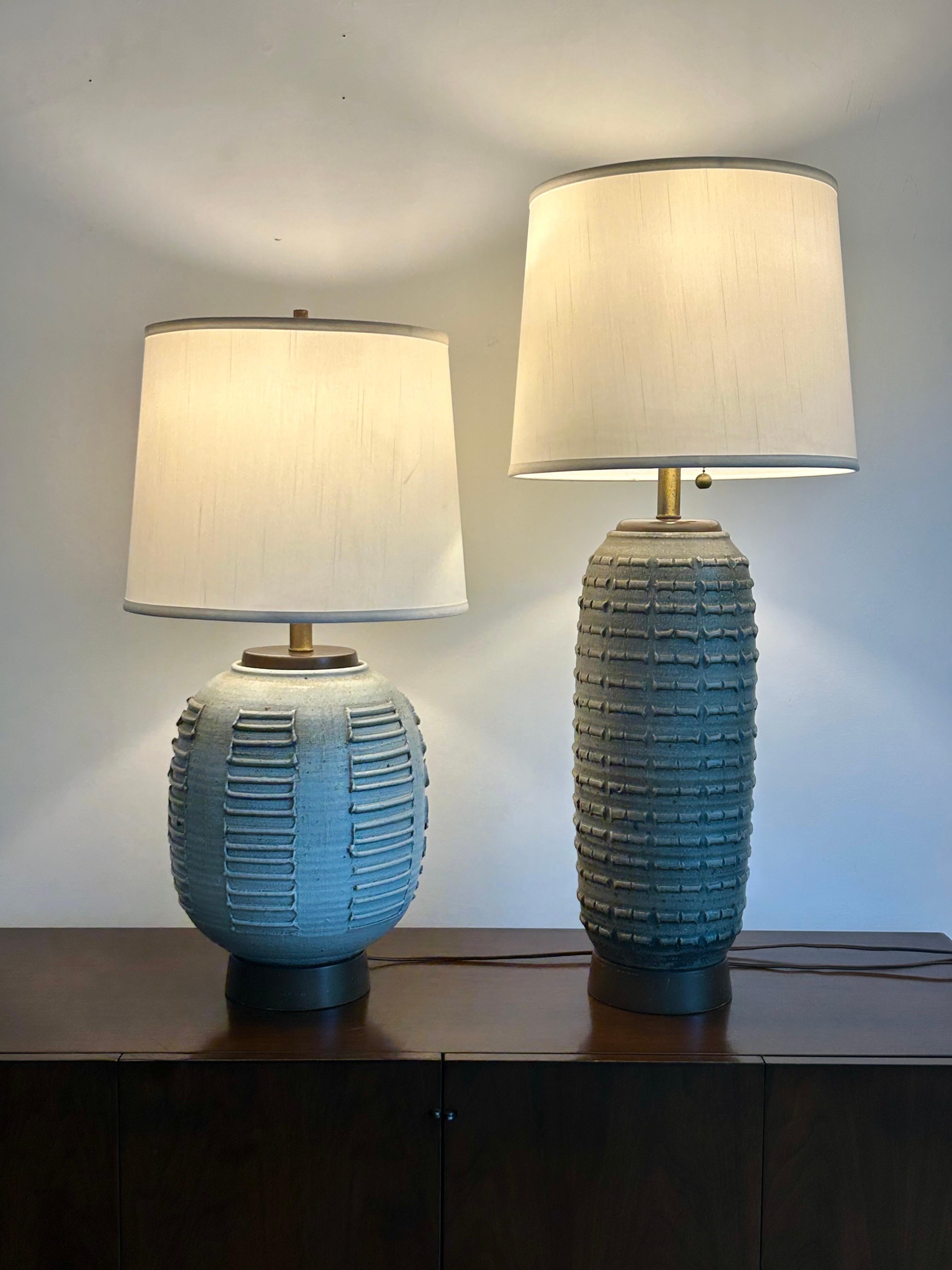Studio Pottery Lampen Bob Kinzie im Zustand „Gut“ im Angebot in Los Angeles, CA