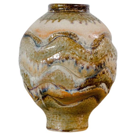 Studio Pottery, grand vase en céramique en vente