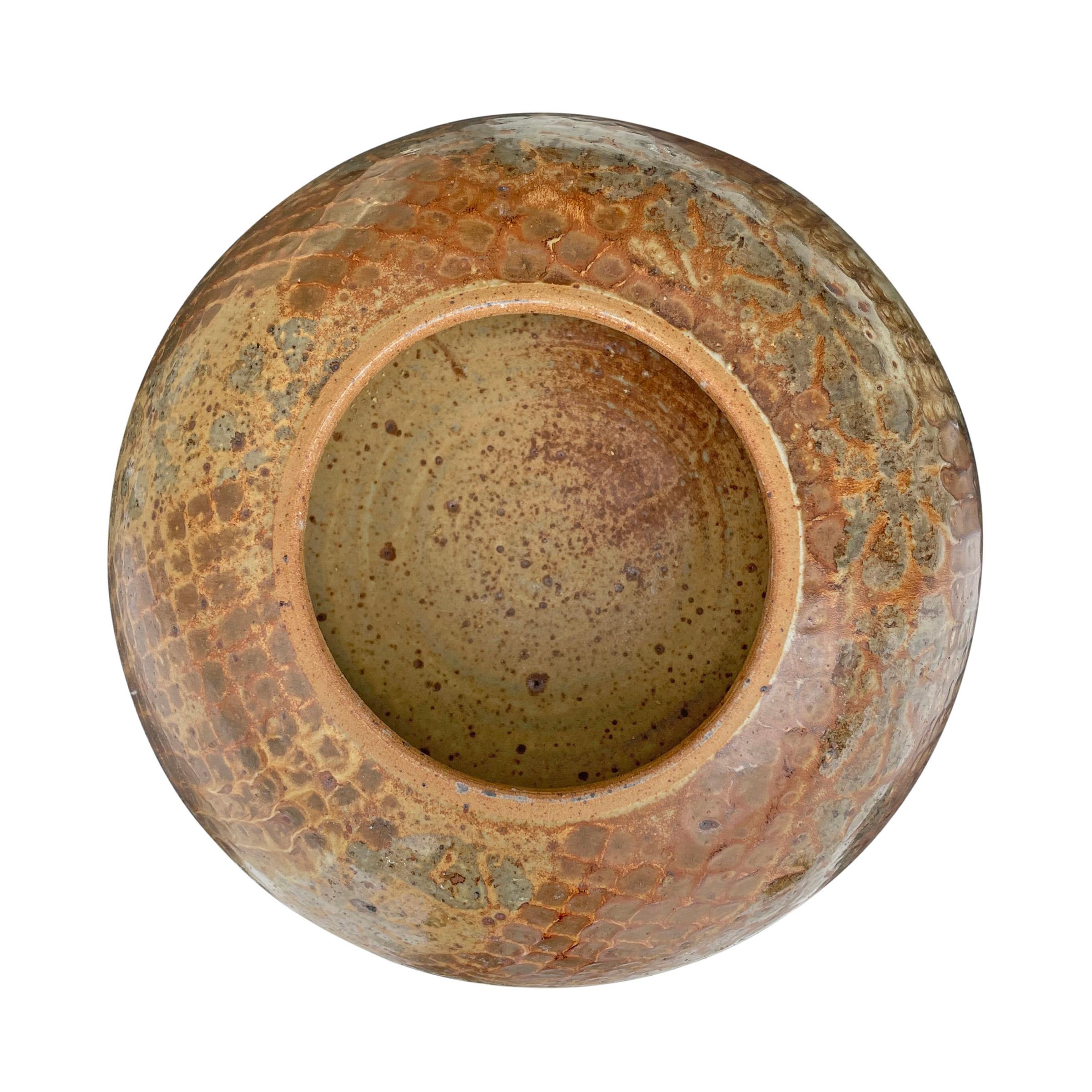 Ceramic Studio Pottery Lidded Jar For Sale