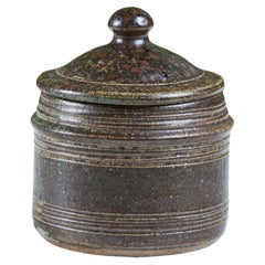 Studio Pottery Lidded Jar