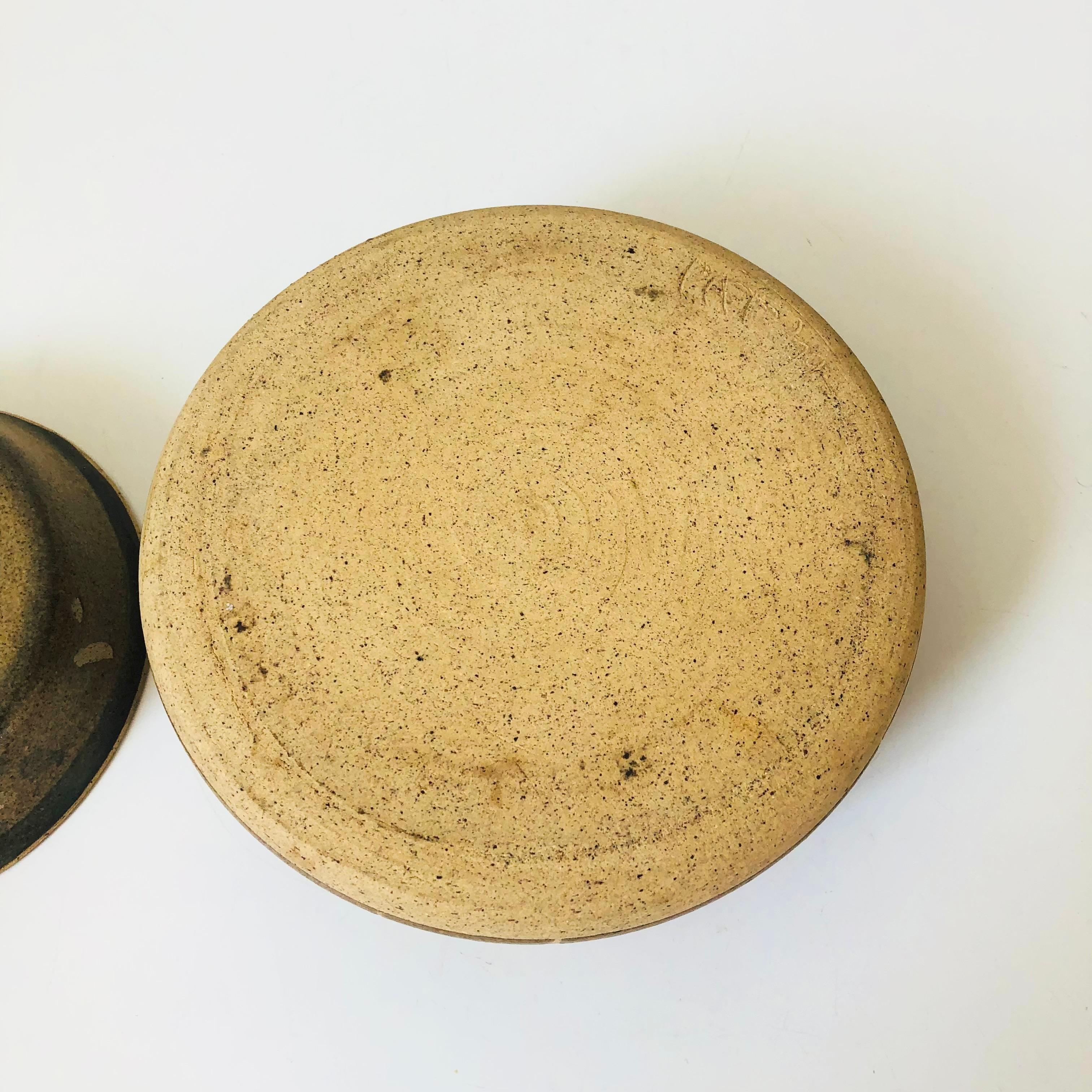 Studio Pottery Lidded Serving Bowl For Sale 2