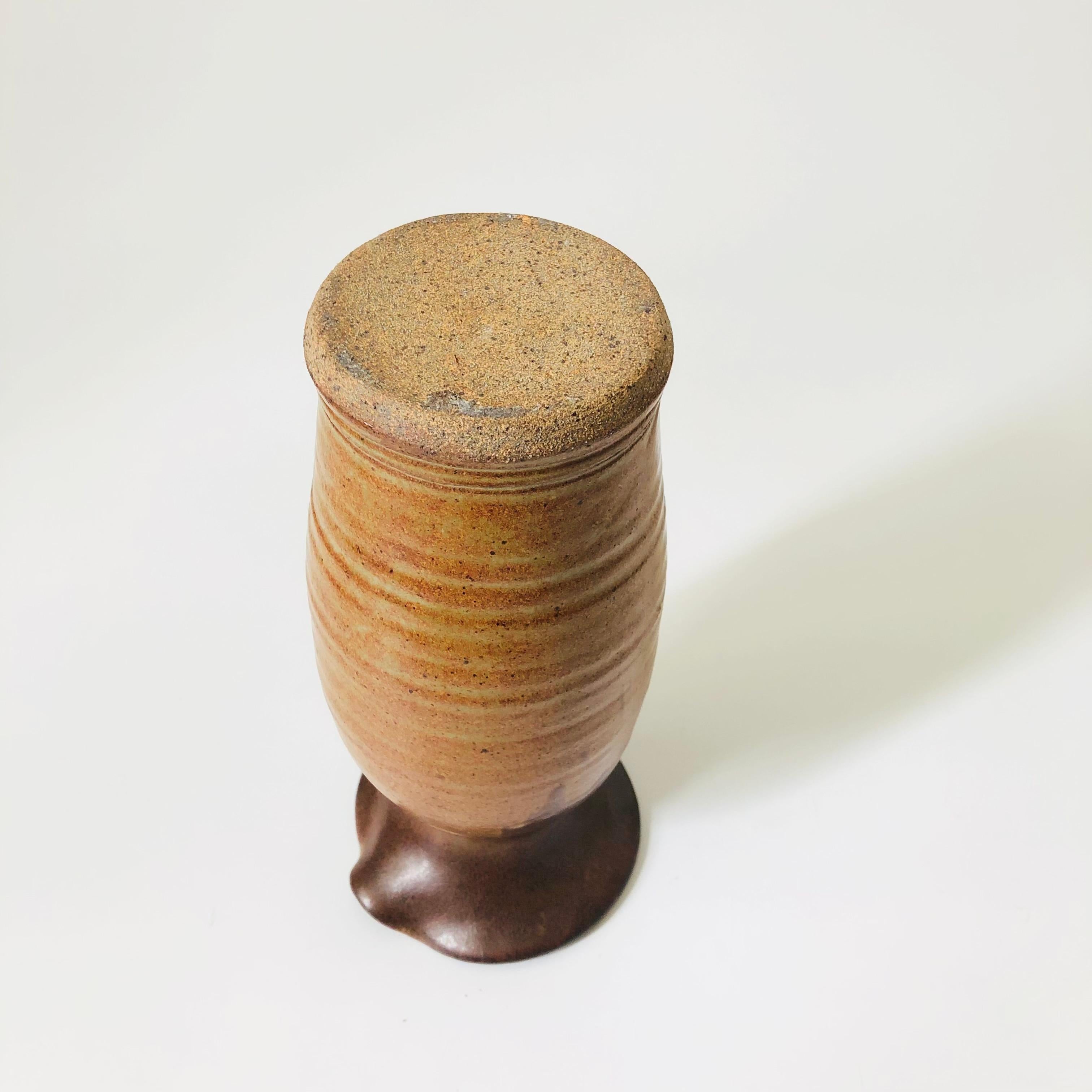 Studio Pottery Pitcher Vase For Sale 2