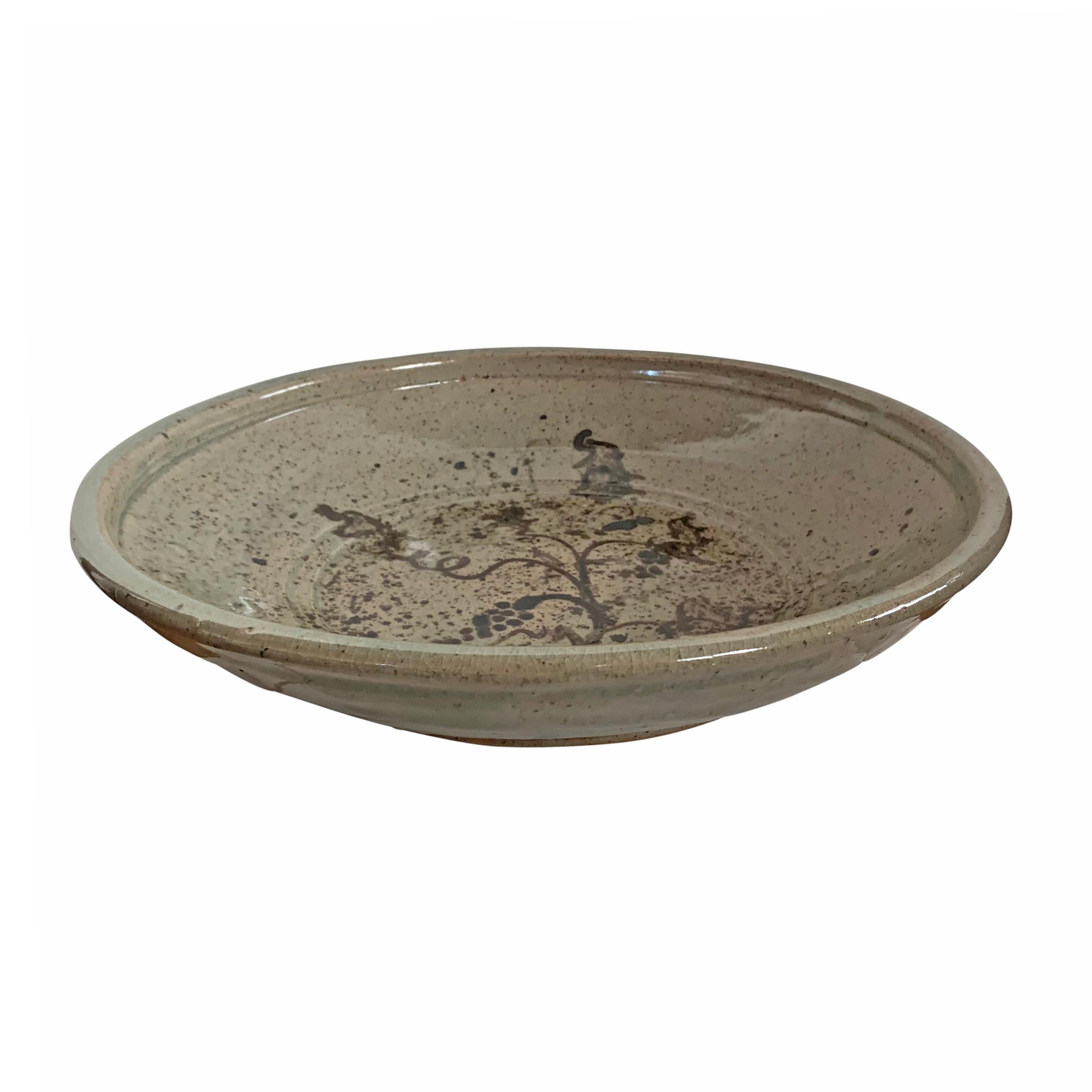 Country Studio Pottery Platter For Sale
