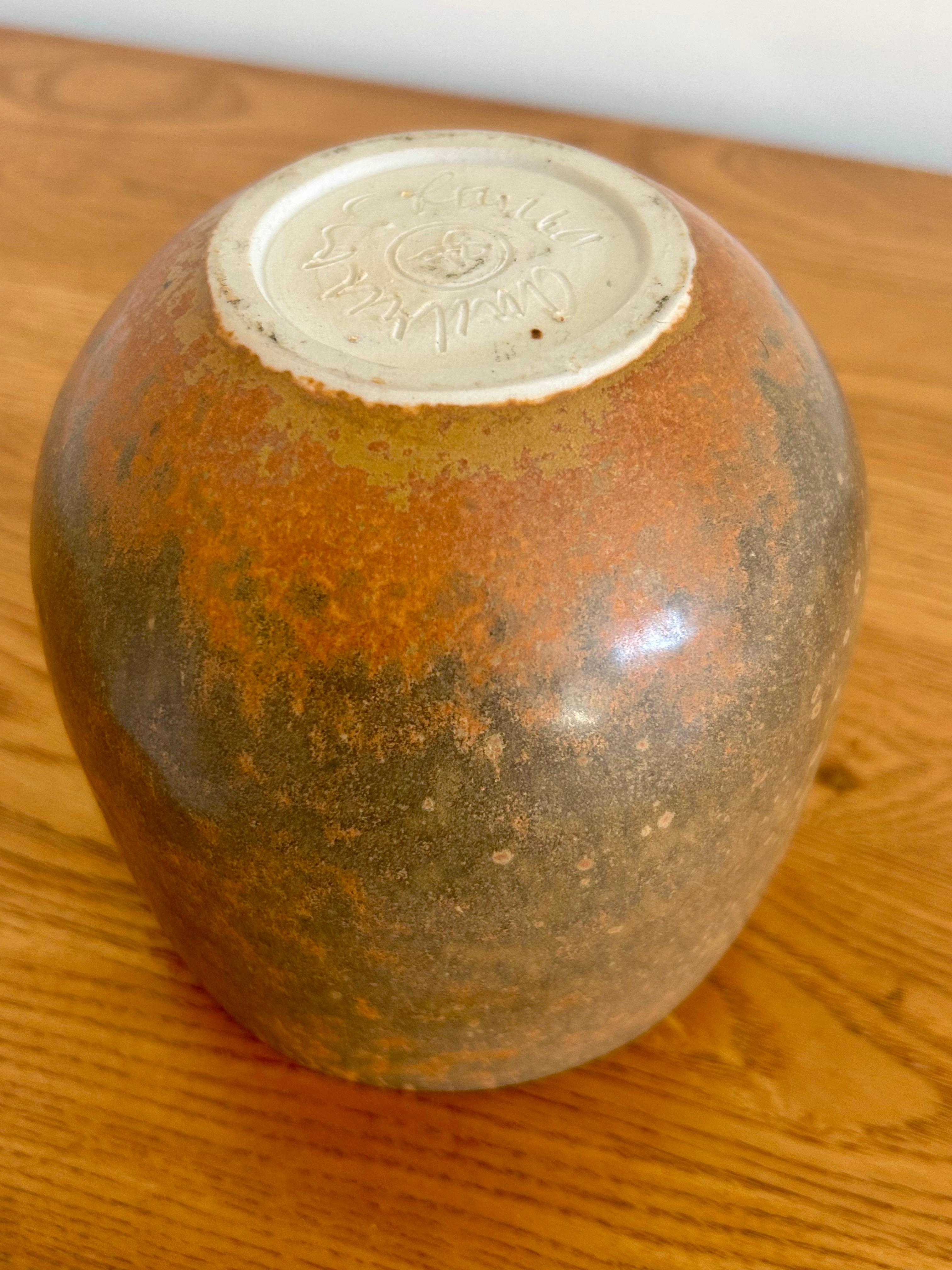Americano Studio Pottery Vaso in porcellana Laura Andreson 1978 in vendita