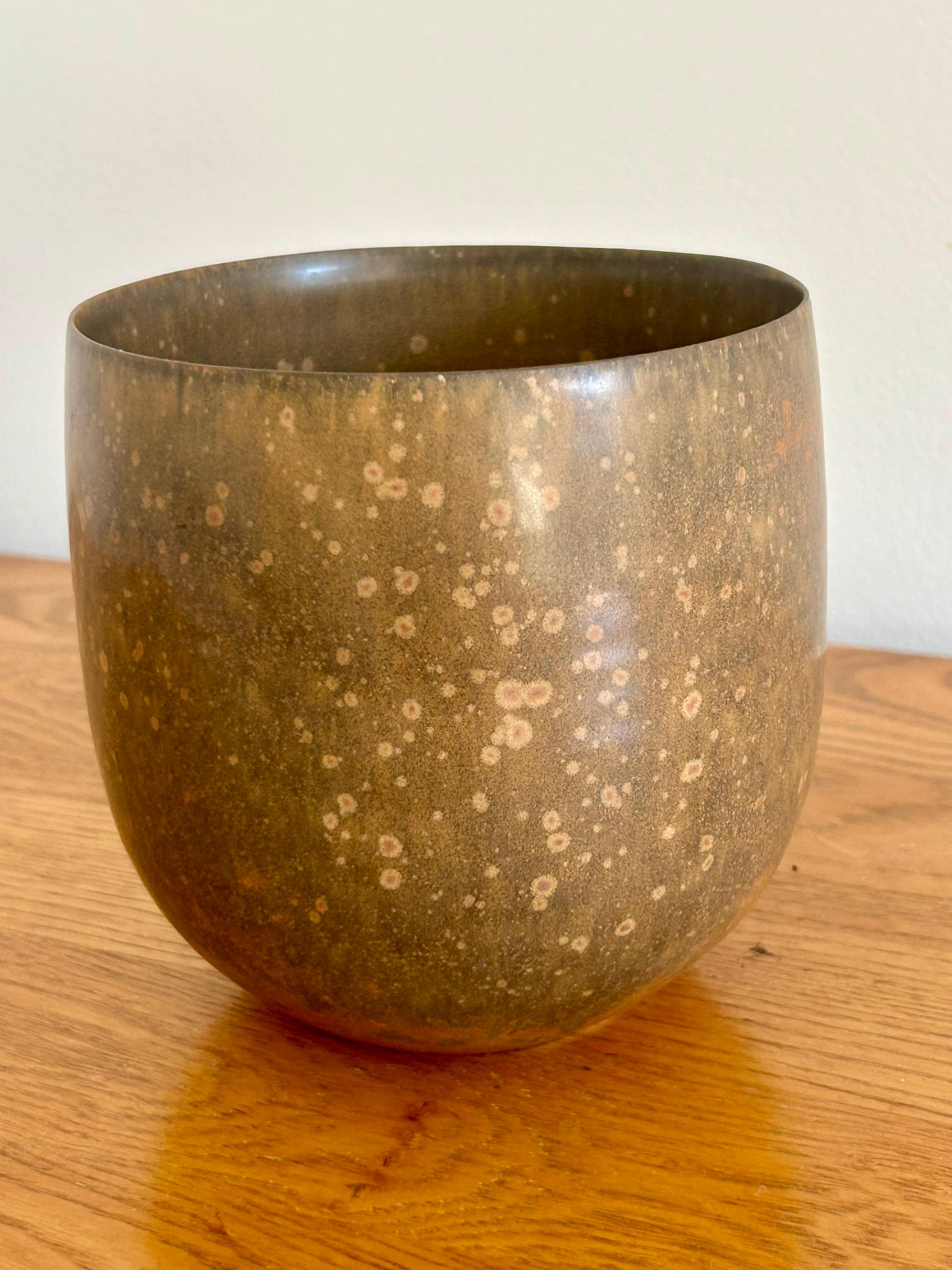 XX secolo Studio Pottery Vaso in porcellana Laura Andreson 1978 in vendita
