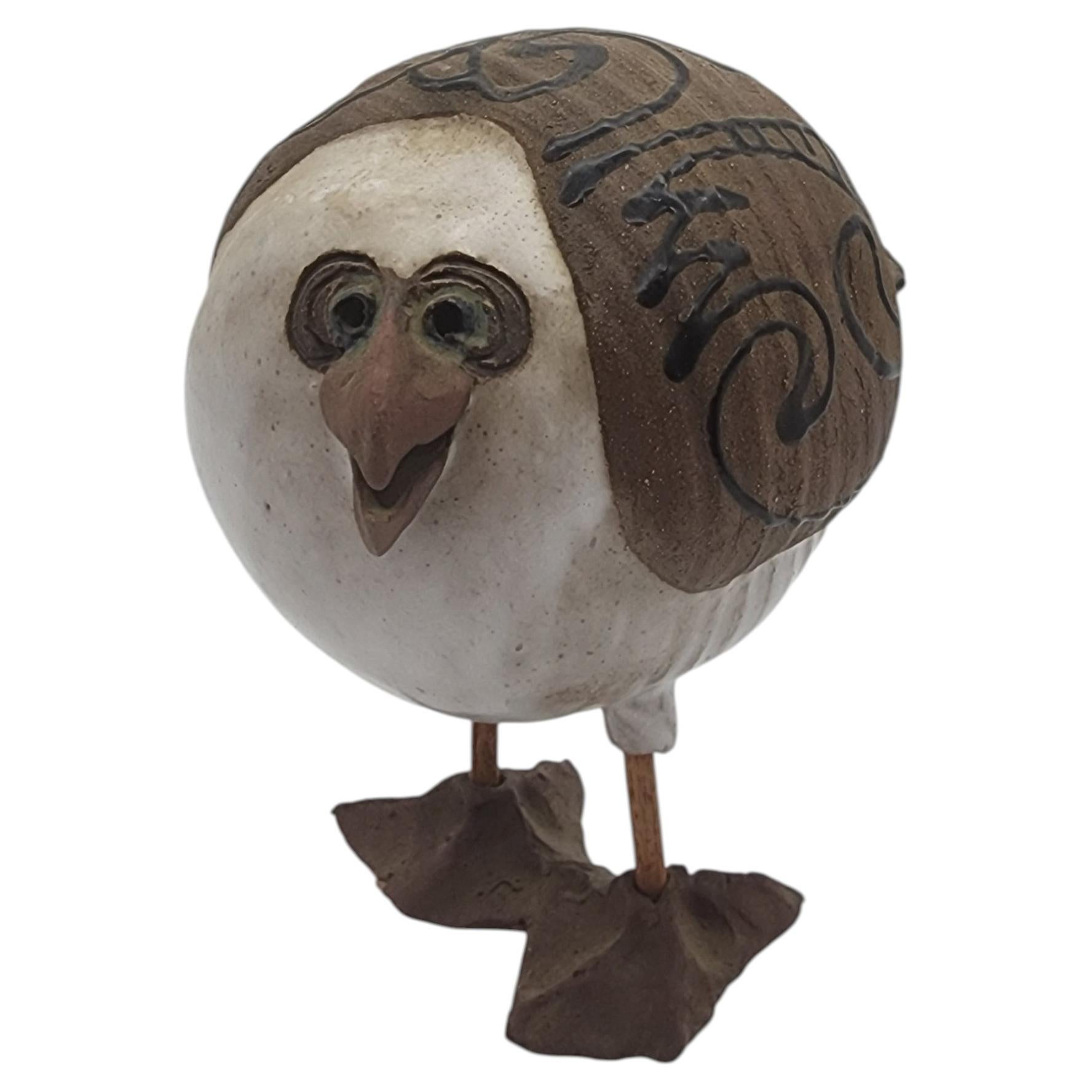 Studio Pottery Sculpture de mouette par Susan Davis en vente
