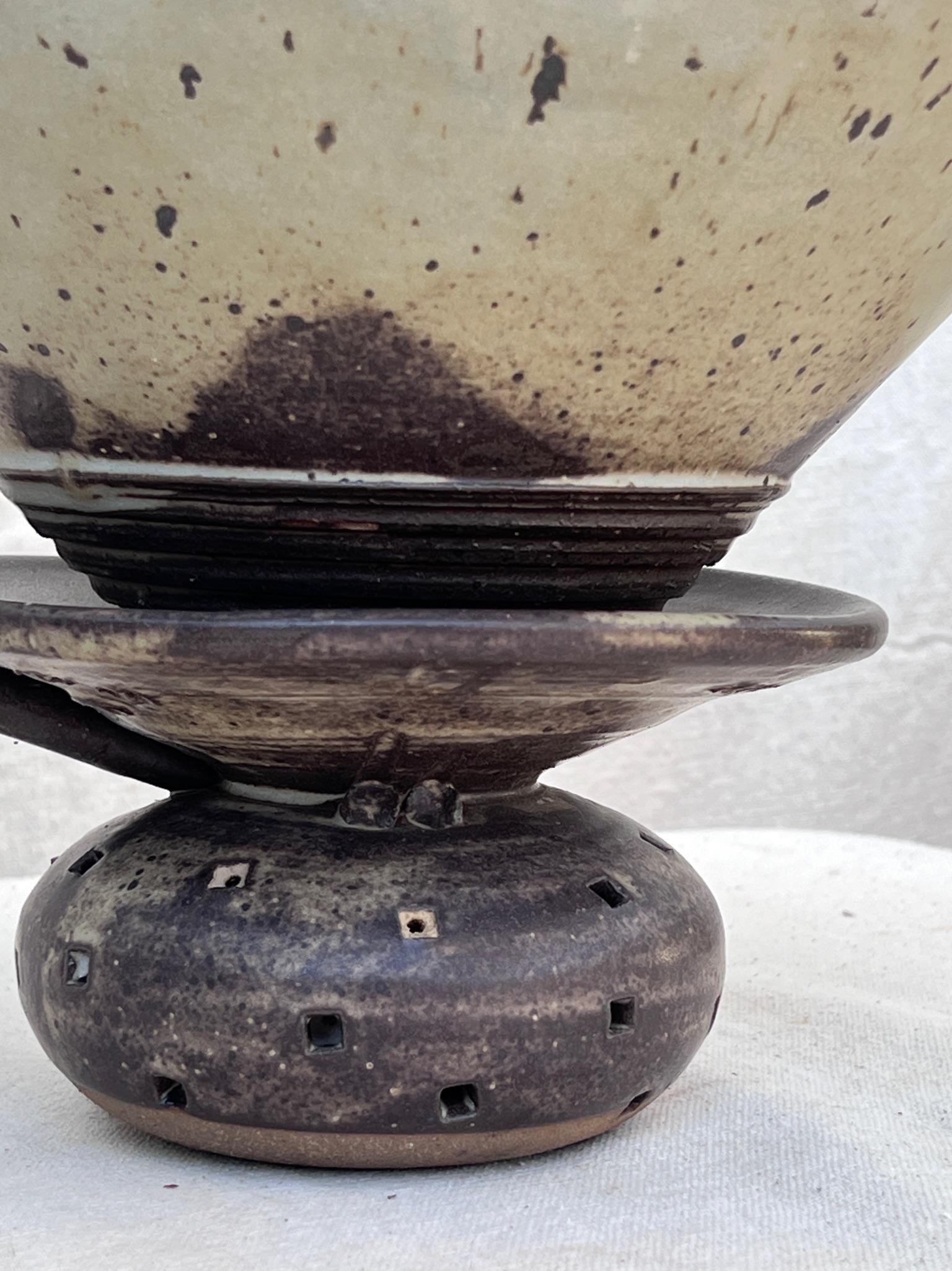 Ceramic Studio Pottery Signed 1979 For Sale