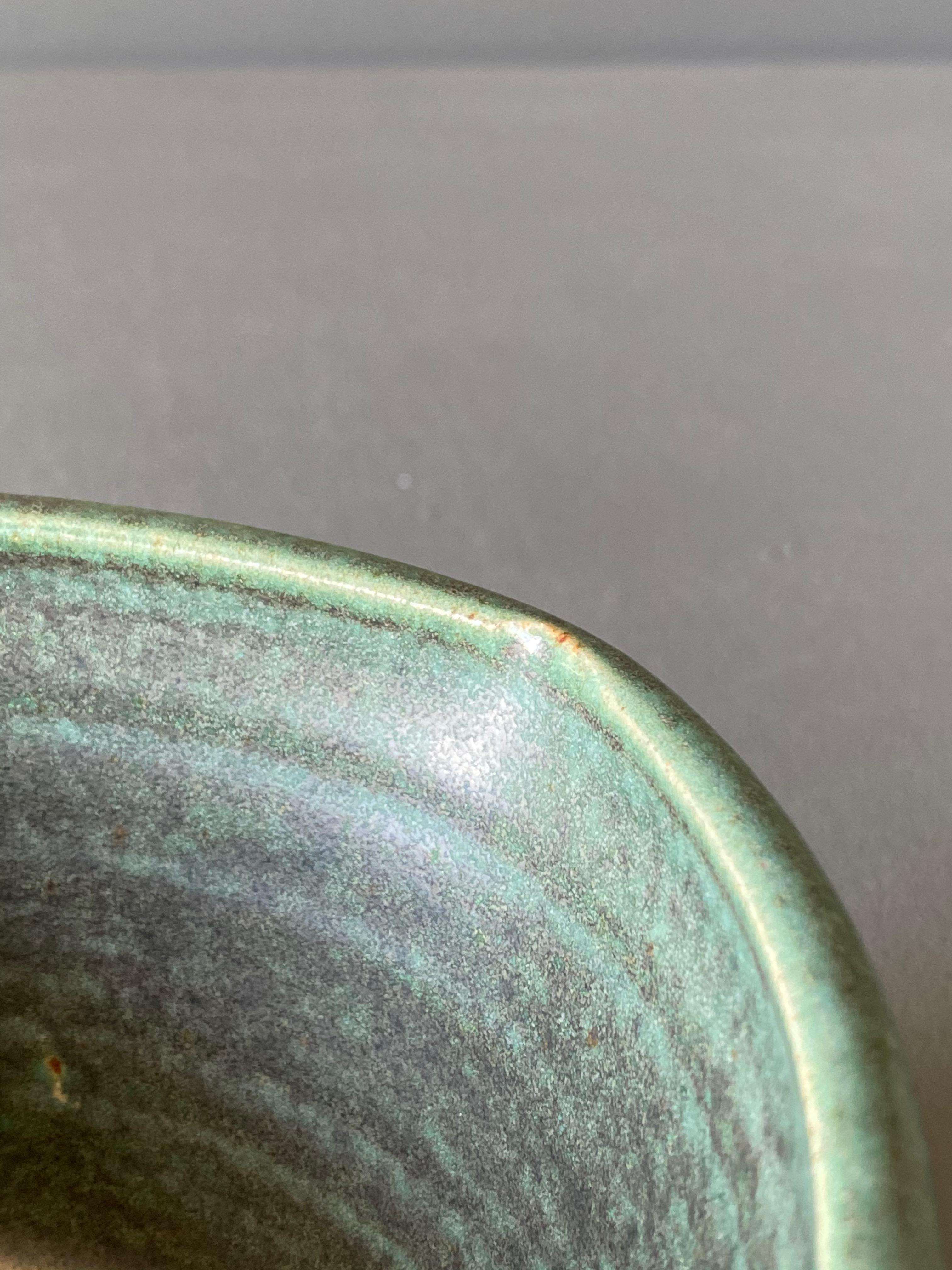 Mid-Century Modern Studio Pottery Signed Ceramic Planter