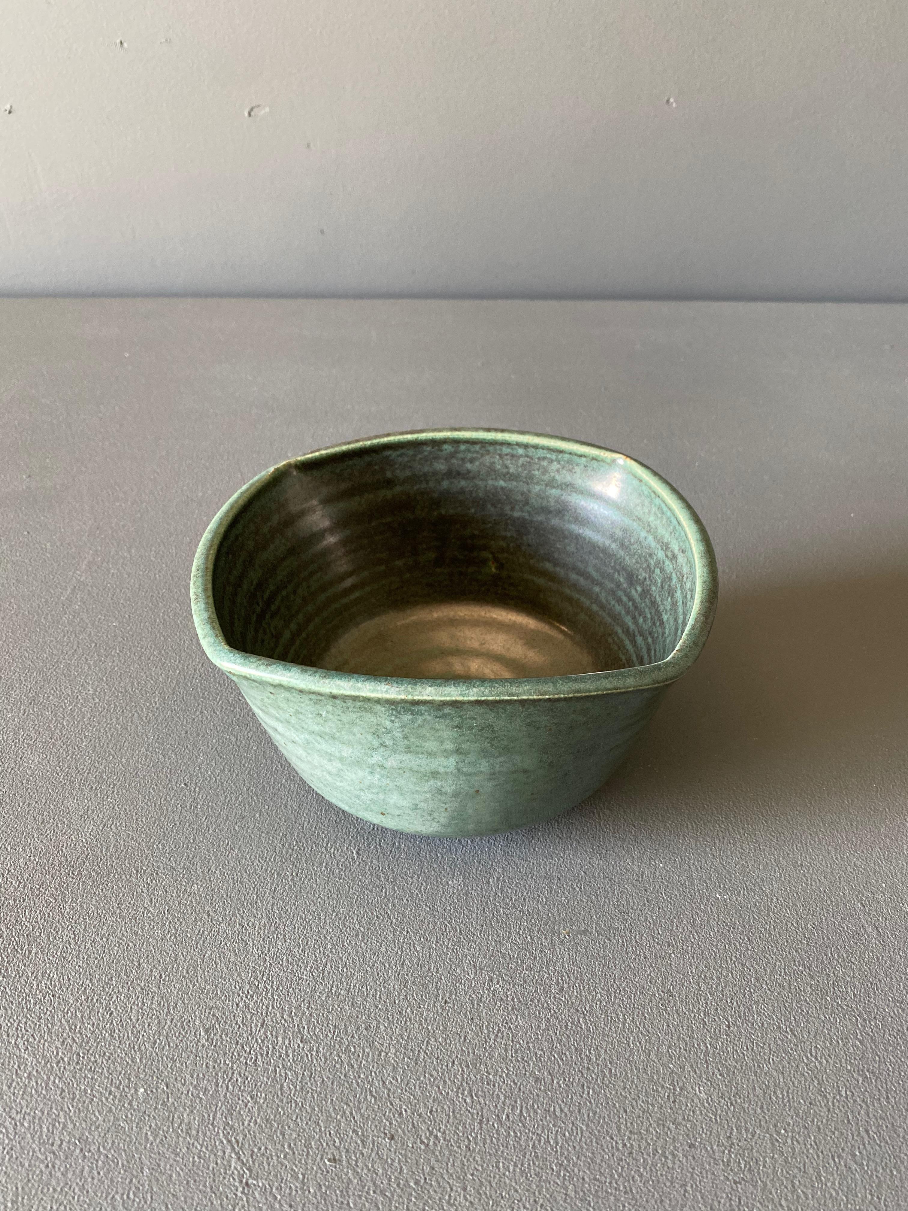 American Studio Pottery Signed Ceramic Planter