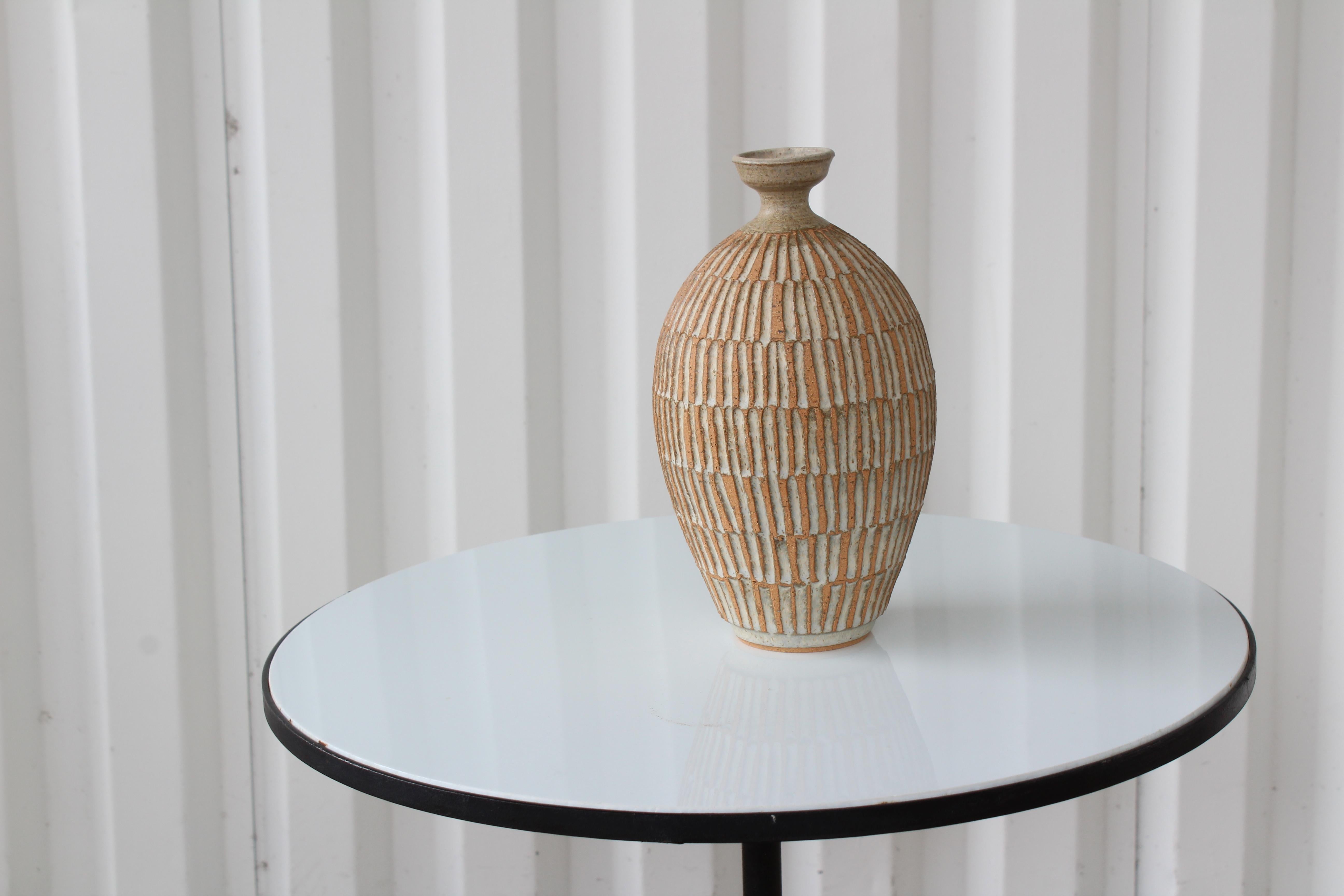 Mid-20th Century Studio Pottery Vase by Frank Willet for Willet Studio, U.S.A, 1960s