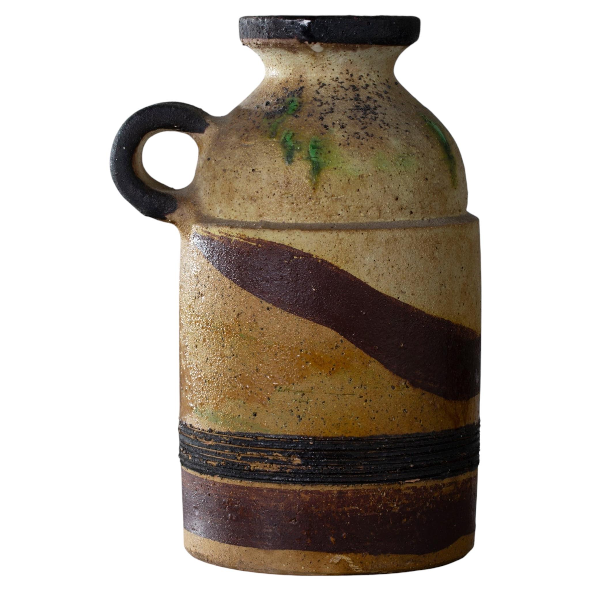 Studio Pottery Vase by Ivo De Santis for 'Gli Etruschi', Italy, late 1950s For Sale