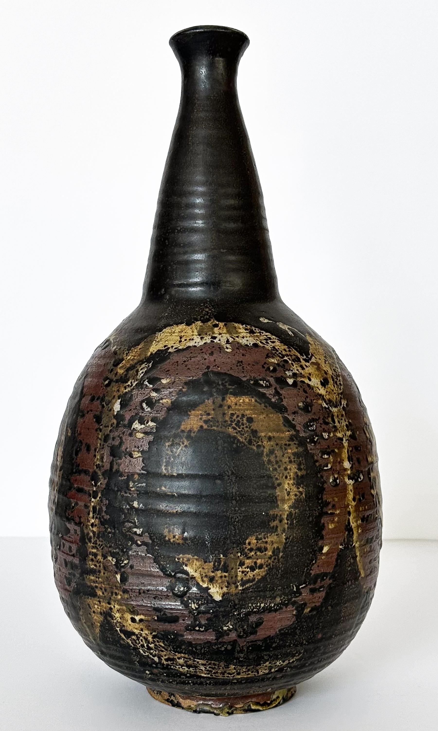 Studio Pottery Vase by Laura Vaughn In Excellent Condition In Chicago, IL
