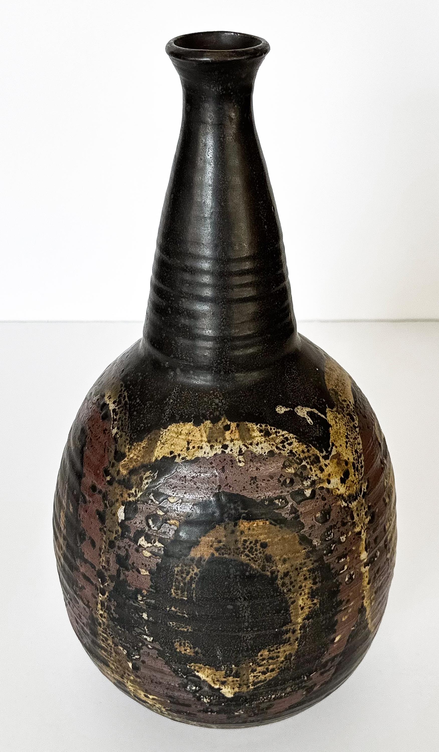 Mid-20th Century Studio Pottery Vase by Laura Vaughn