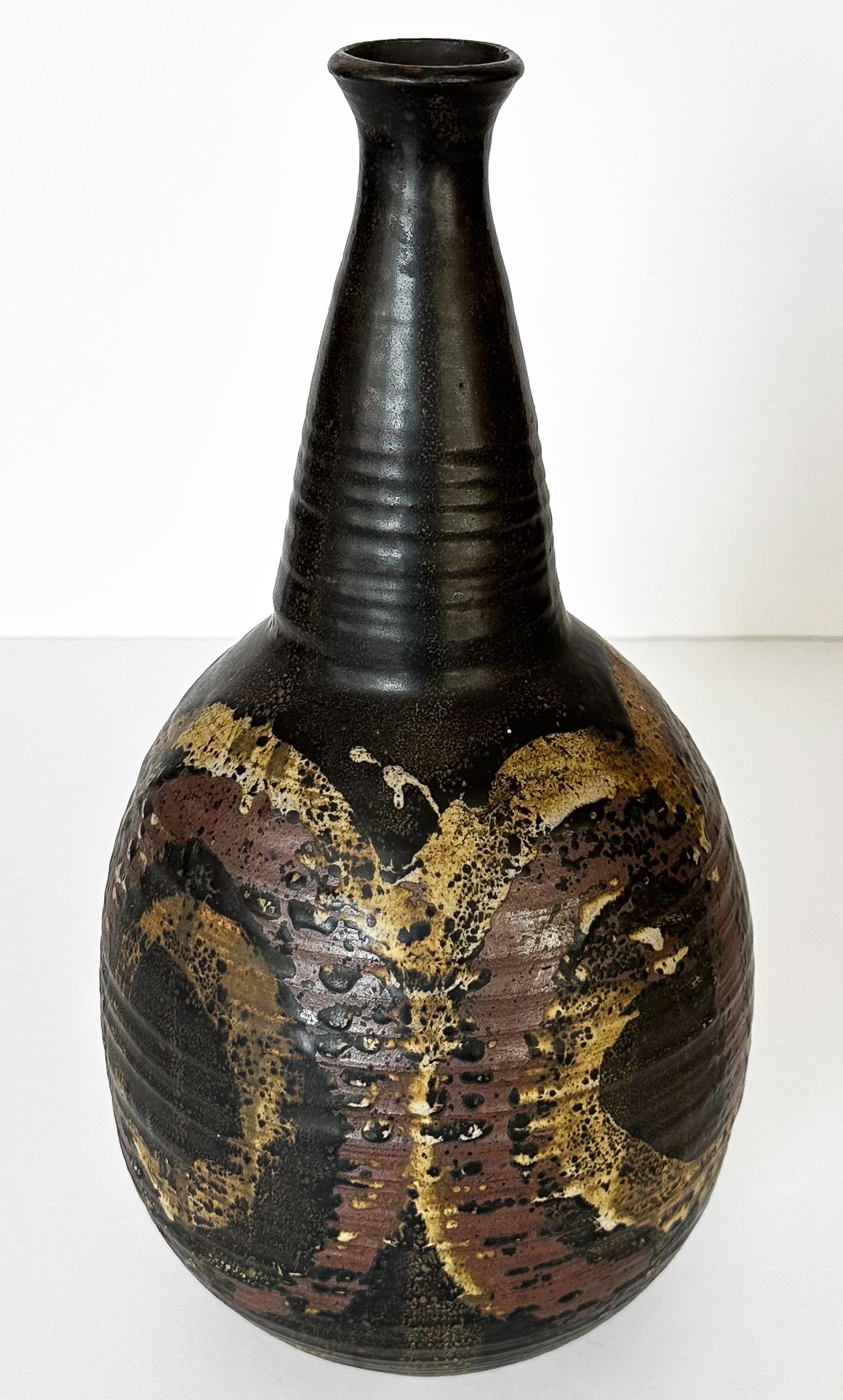 Earthenware Studio Pottery Vase by Laura Vaughn