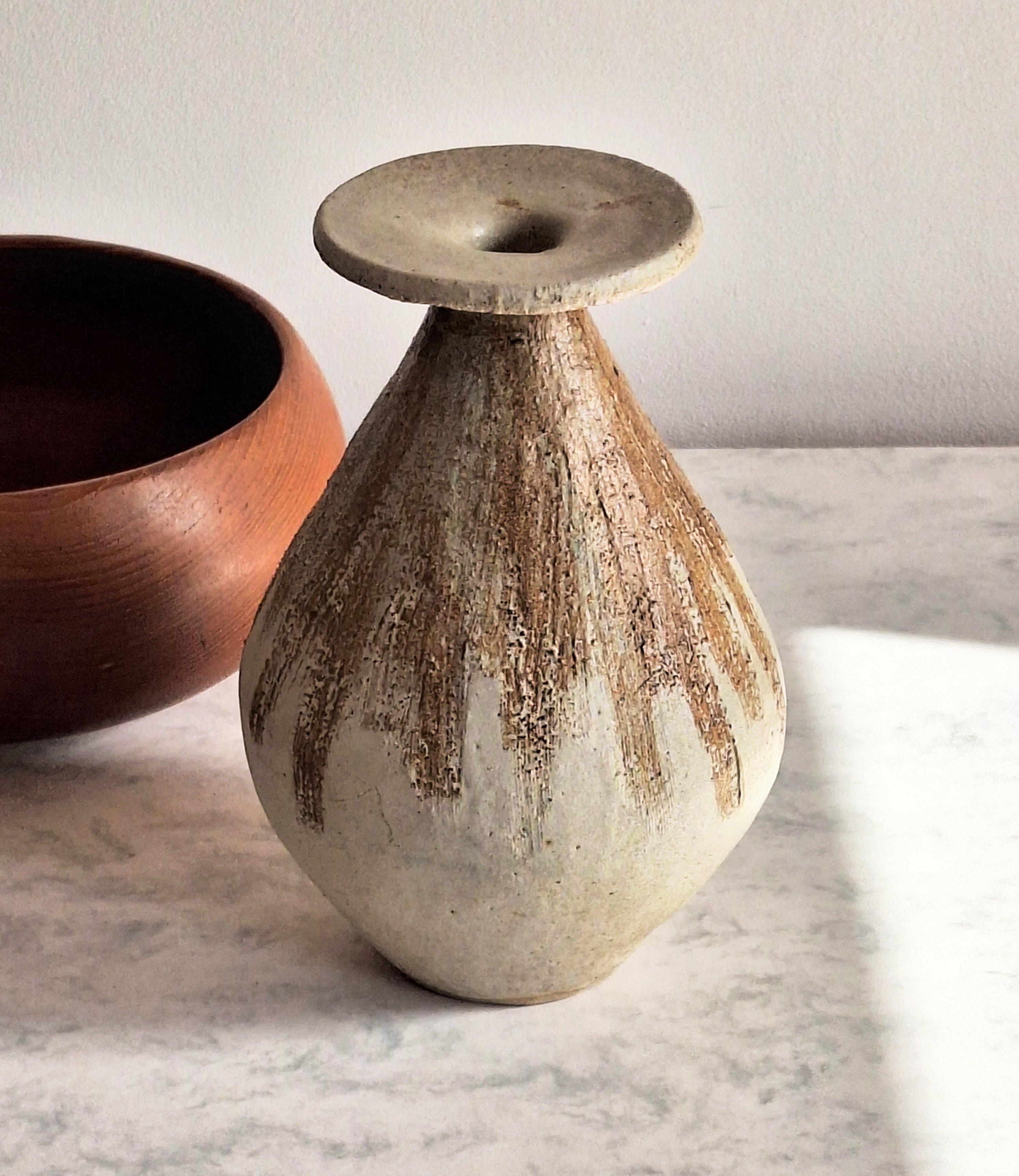 20th Century Studio Pottery Vase For Sale