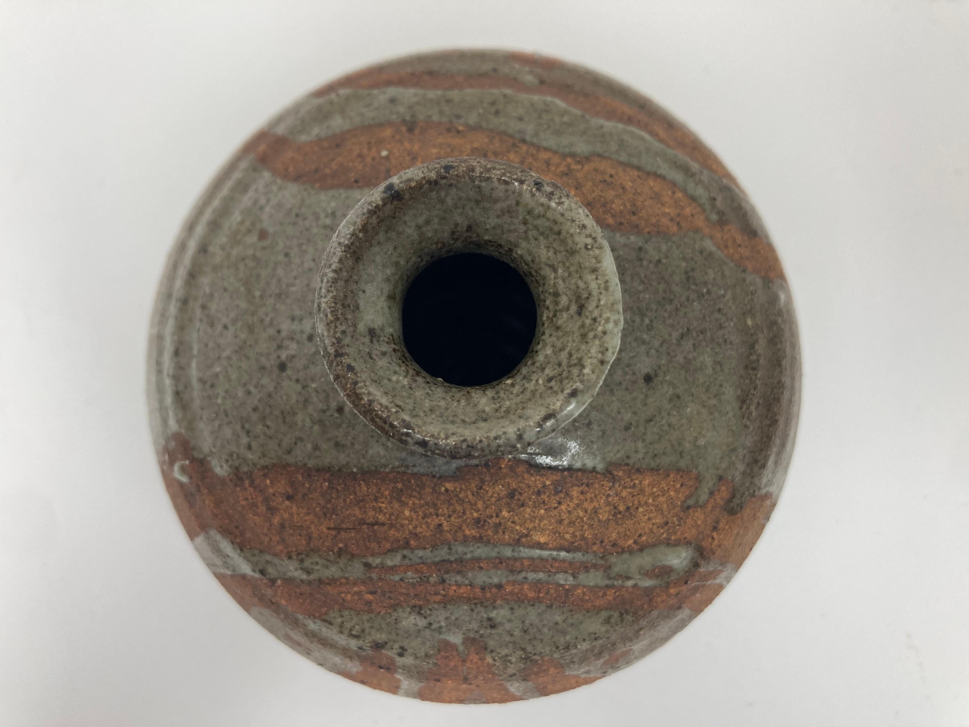 Edo Vase de Studio Pottery dans le style Asian Style en vente
