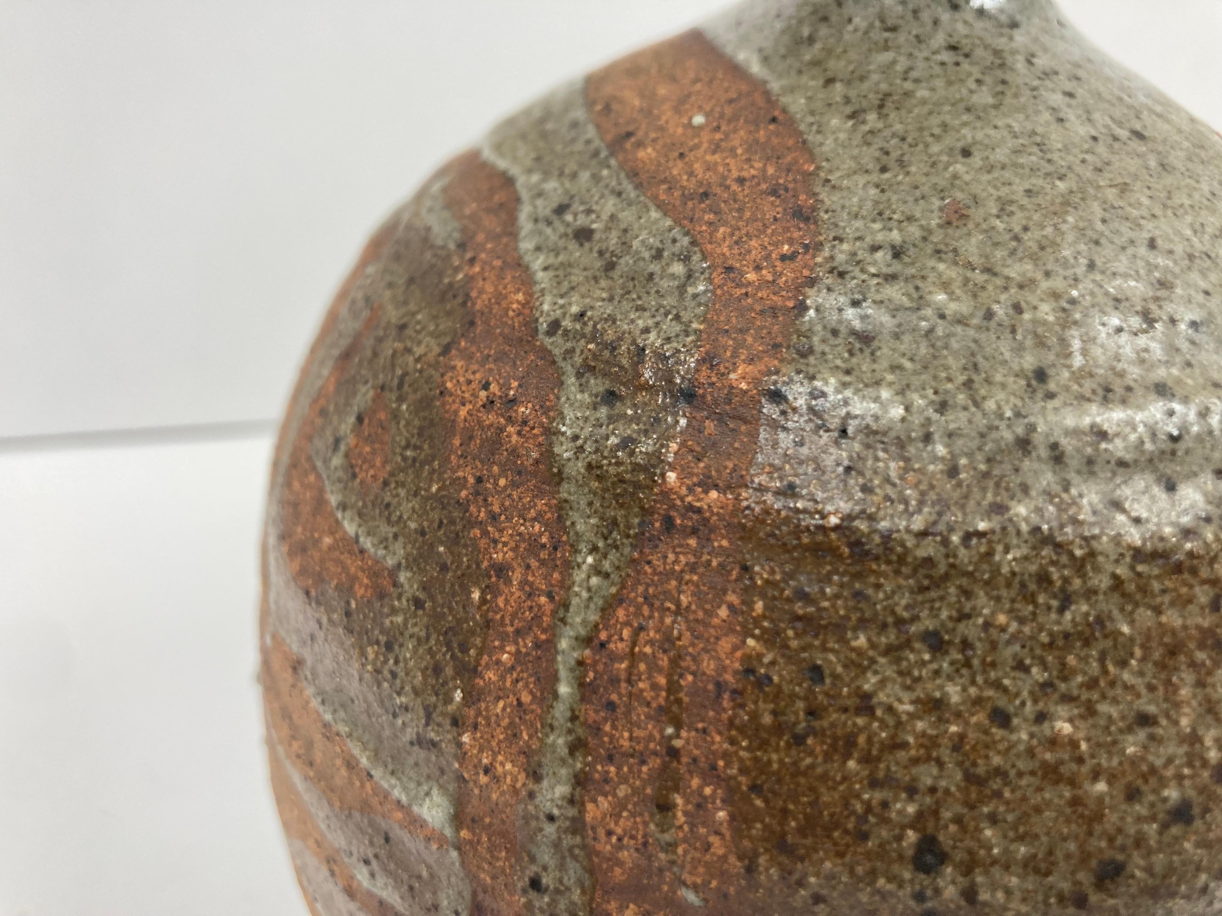 Argile Vase de Studio Pottery dans le style Asian Style en vente