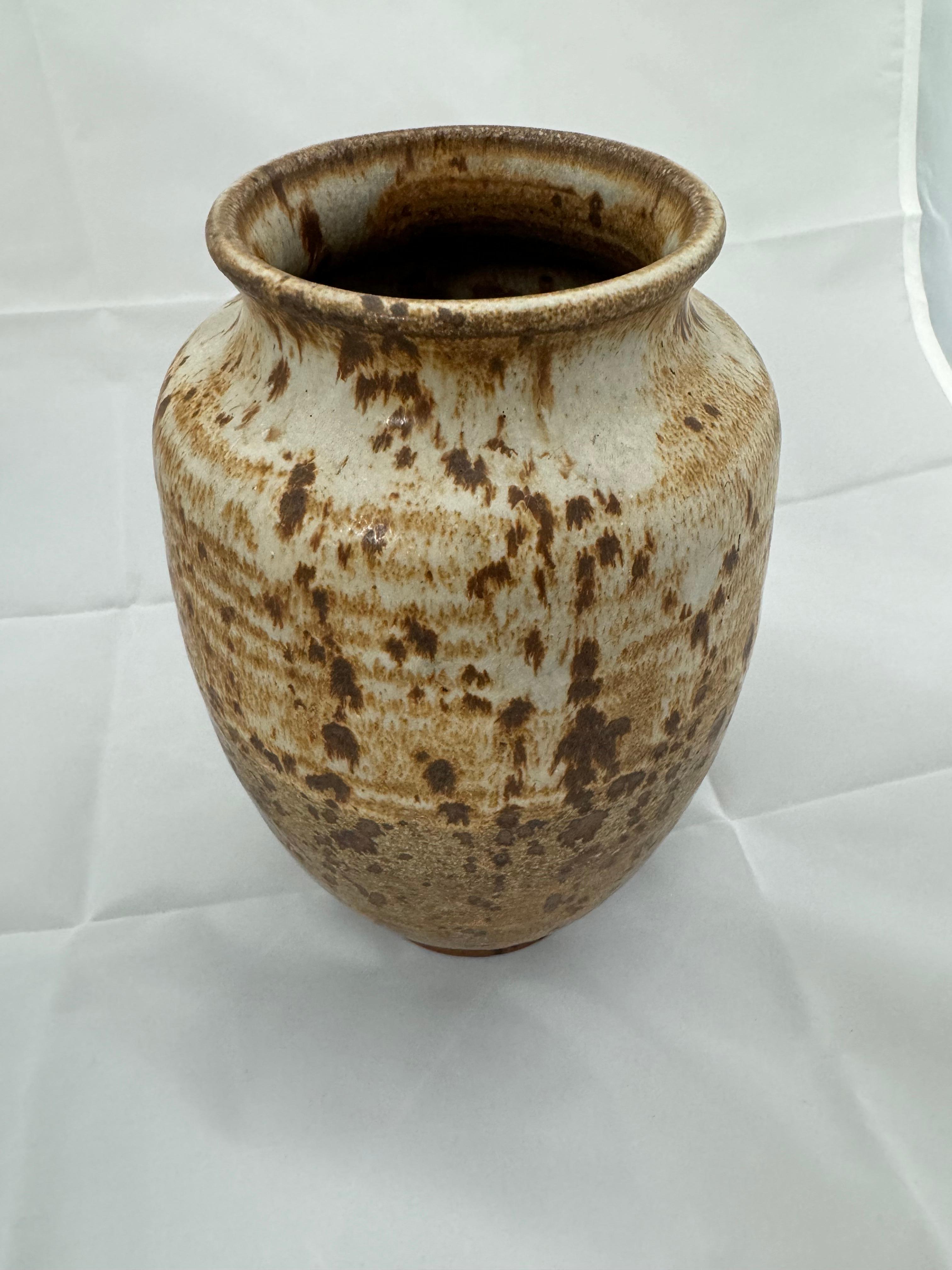 Mid-Century Modern Studio Pottery Vessel For Sale