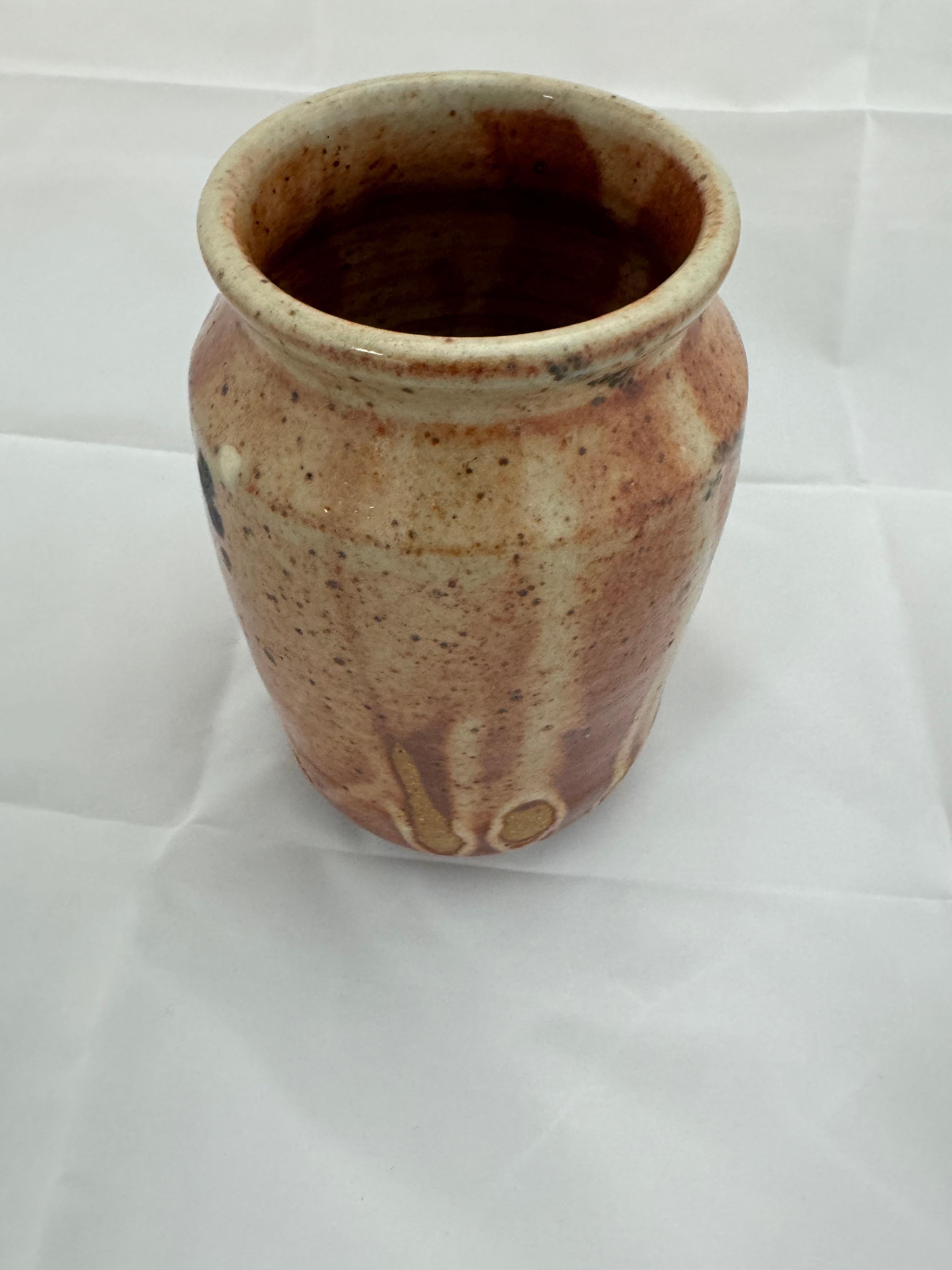 Mid-Century Modern Studio Pottery Vessel For Sale