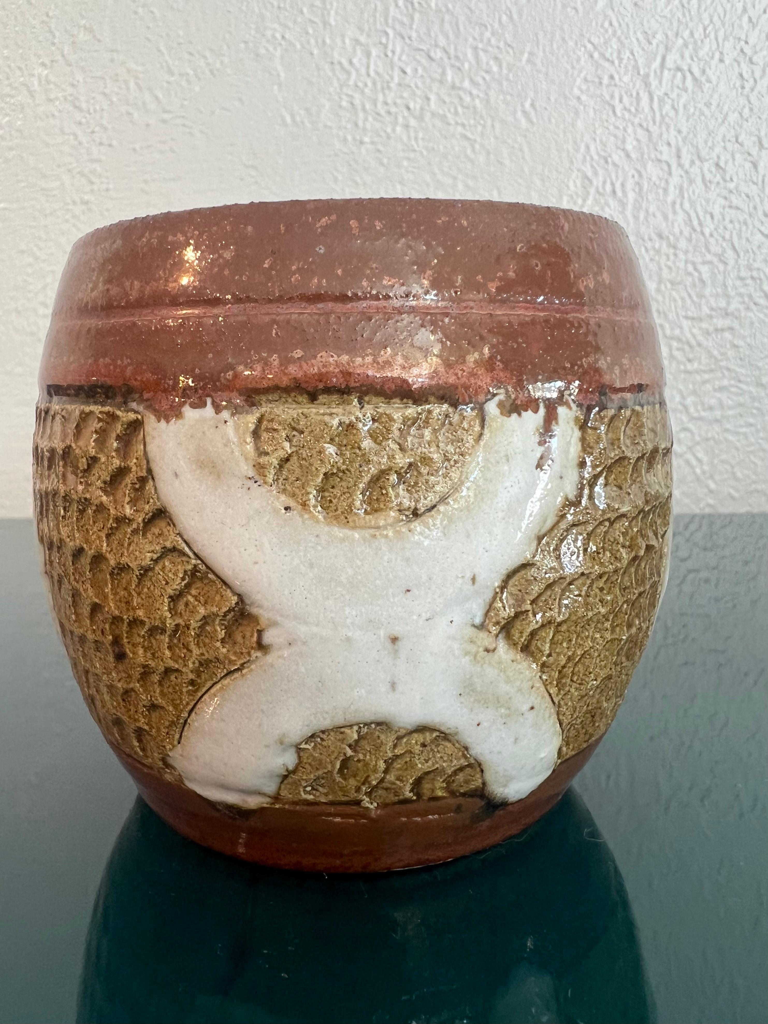 Fin du 20e siècle Vase de Studio Pottery en vente