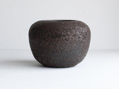 Studio Pottery Vessel Volcanic Glaze