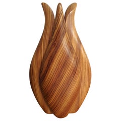 Studio Quality Teak Vase