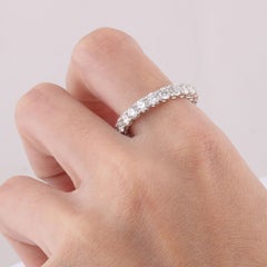 Studio Rêves Diamond Band Ring in Platinum