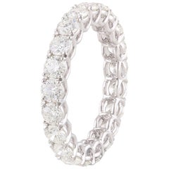 Studio Rêves Diamond Band Ring in Platinum