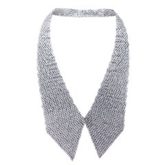 Studio Rêves Marquise Diamond Collar Scarf Necklace in 18 Karat Gold