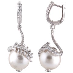 Pearl Dangle Earrings