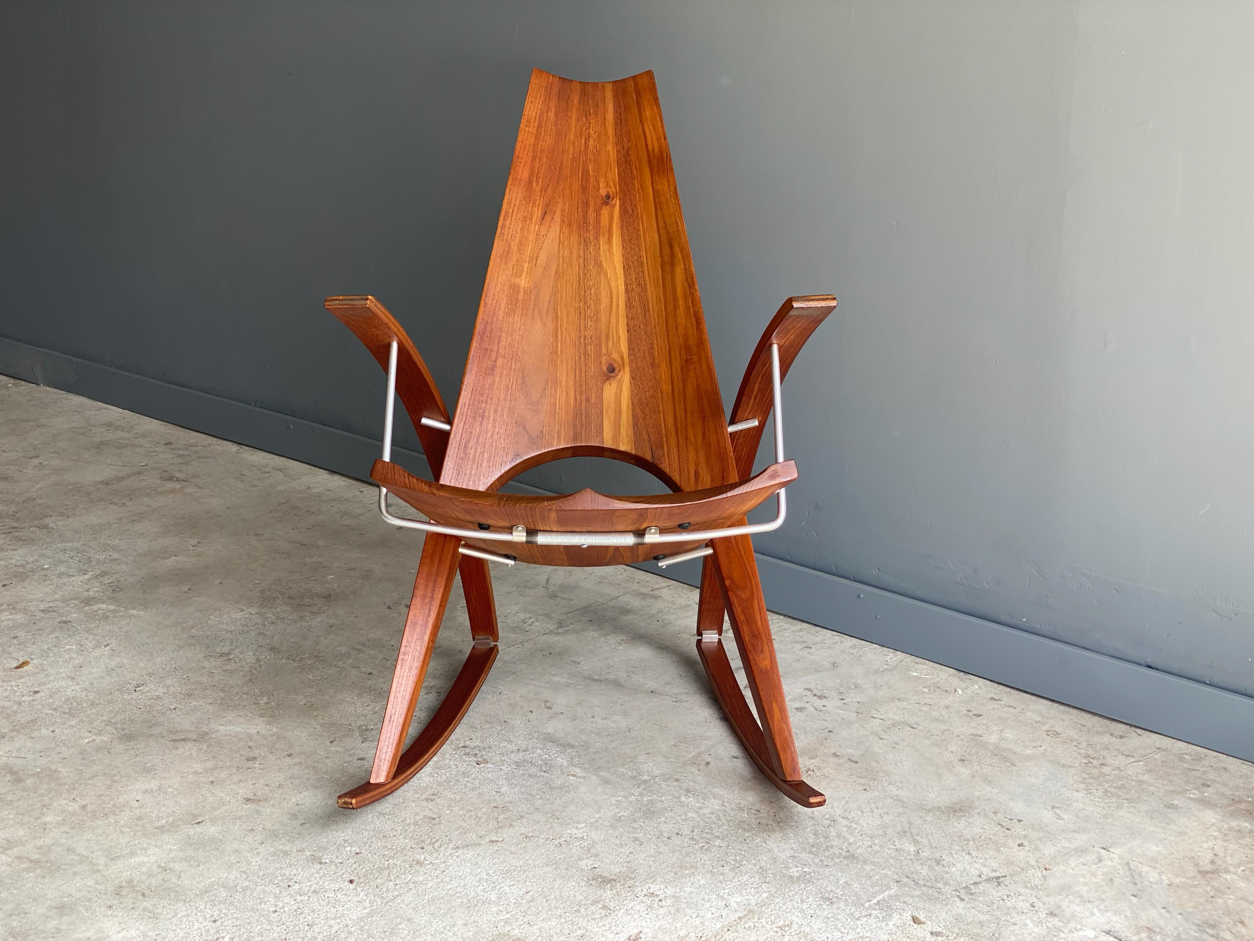 American Studio Rocking Chair by Leon Meyer