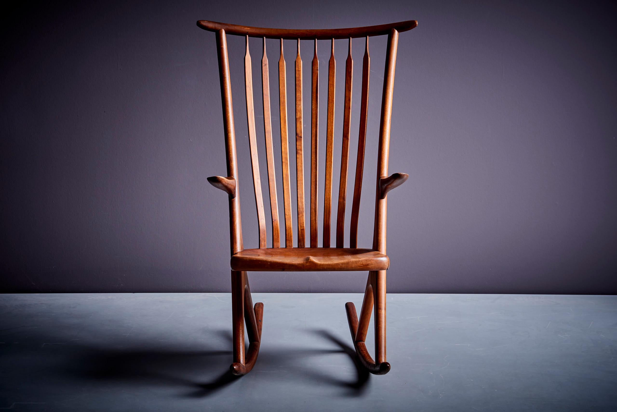 Studio Rocking Chair by Richard Harrison, US, 1960s For Sale 4