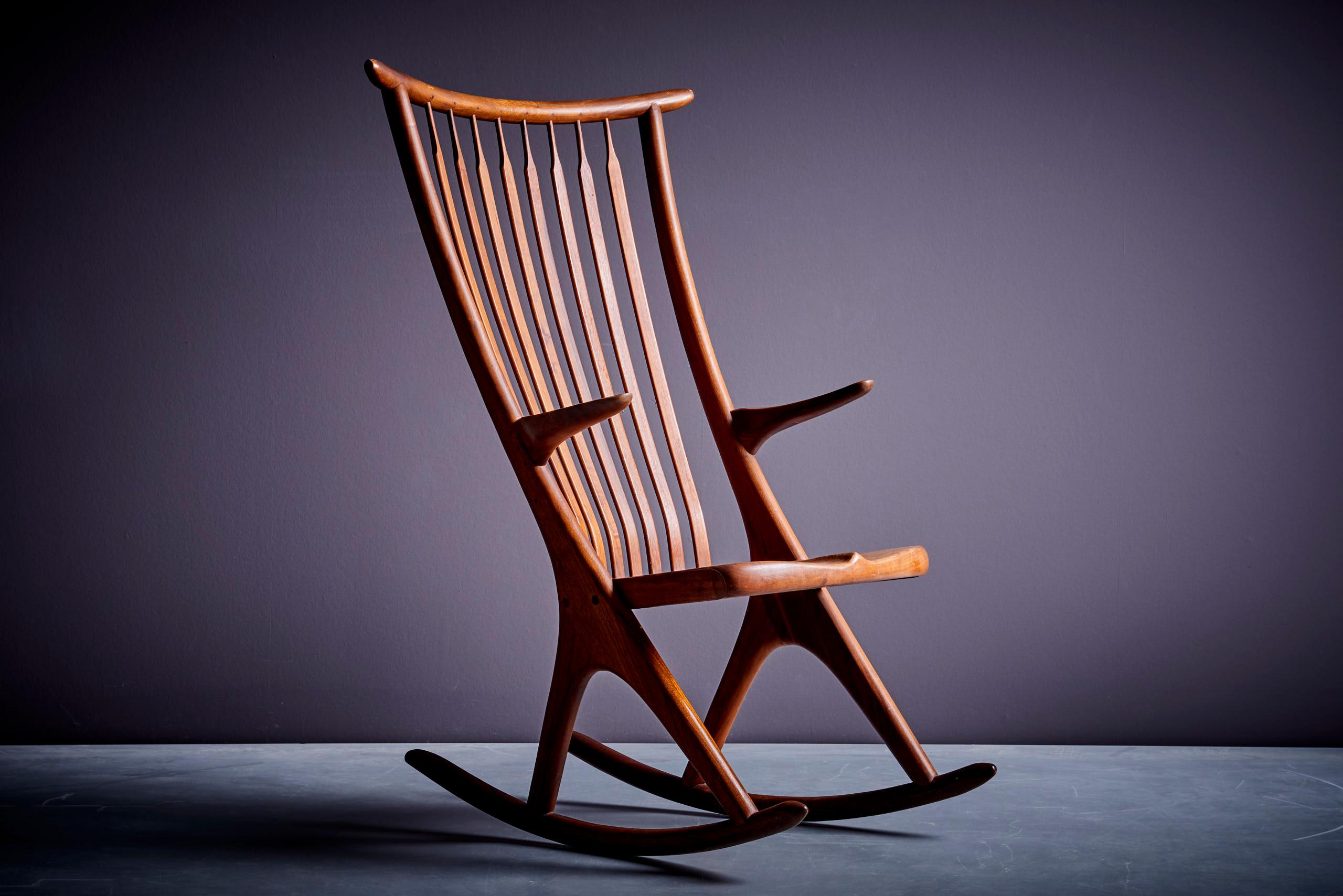 Studio Rocking Chair by Richard Harrison, US, 1960s For Sale 7