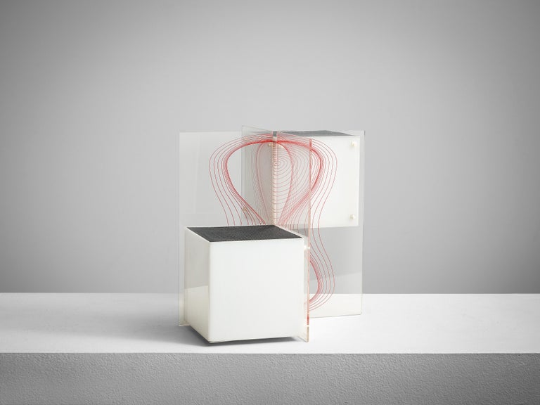 Studio Salvatori for Sormani Table Lamp in Plexiglass For Sale 3