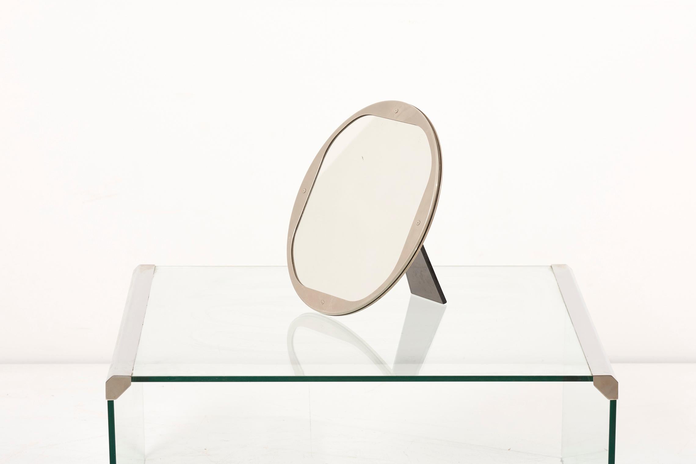 Mid-Century Modern Table ou miroir de courtoisie Studio Silva, années 1950  en vente