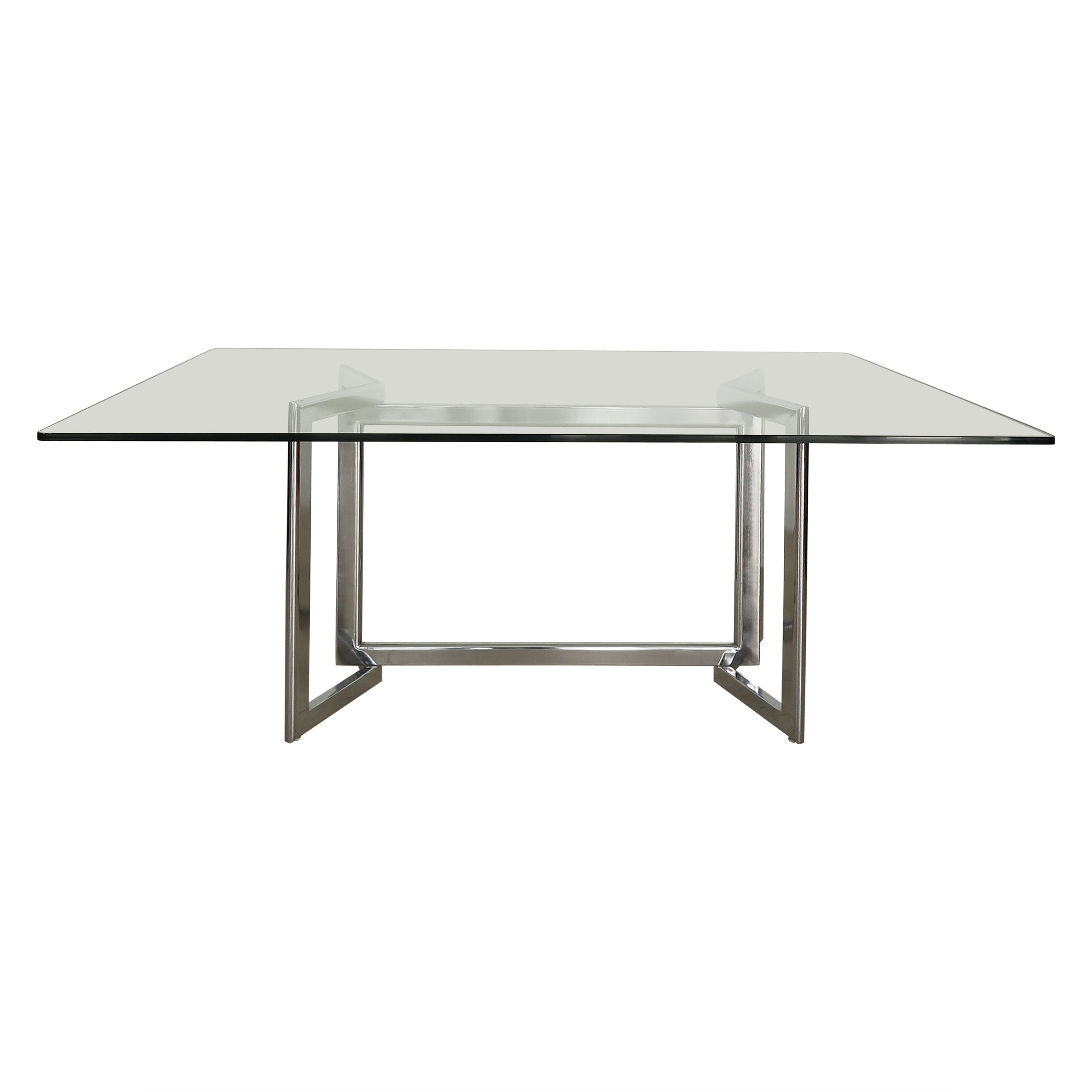 Studio Simon for Simon Gavina Italian Glass "Davide" Model Dining Table 1970s