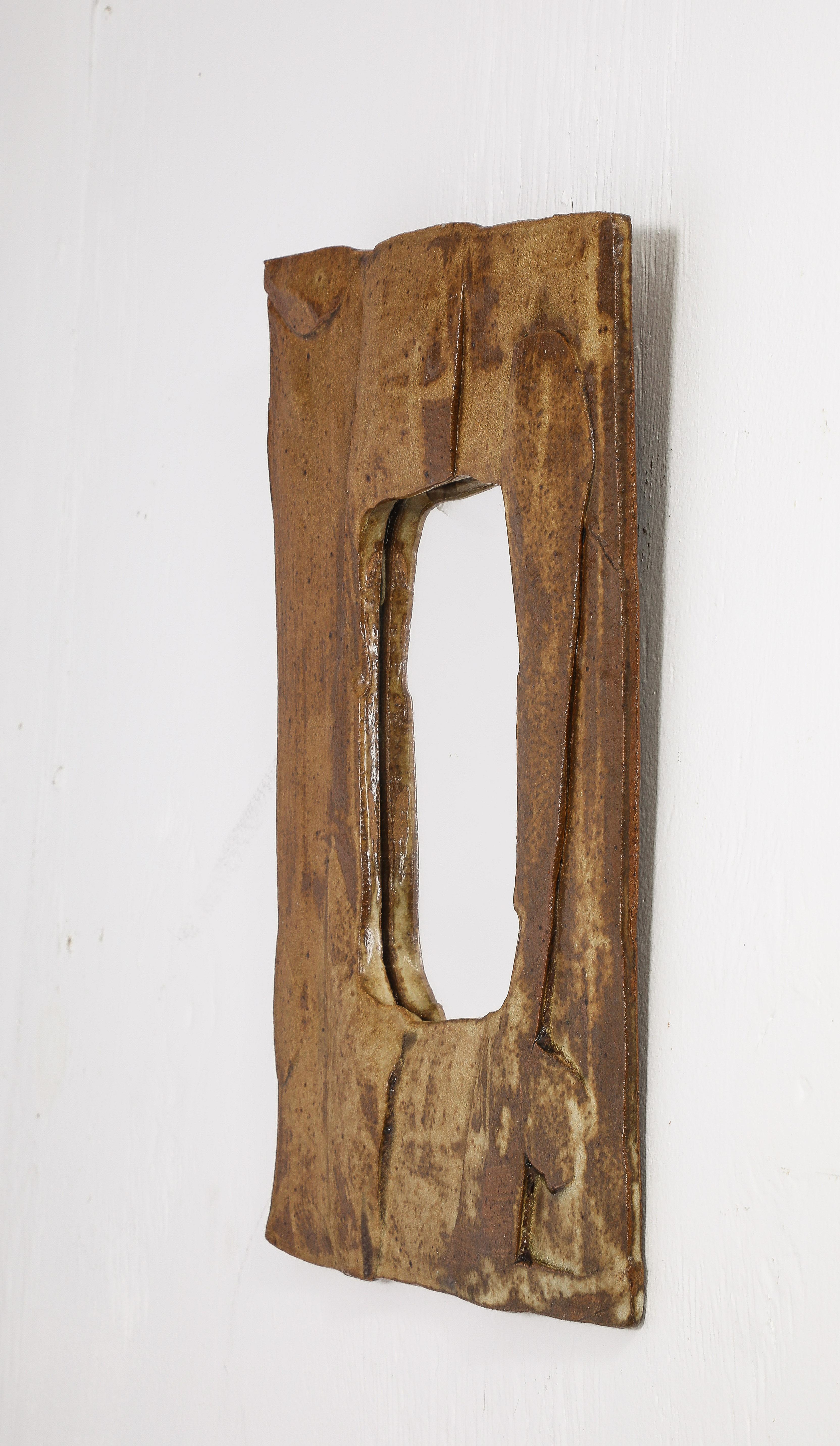 Américain Miroir en céramique de Studio A, États-Unis, années 1950 en vente