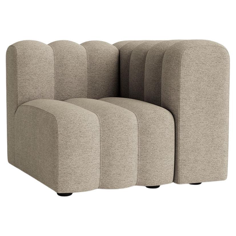 Studio Small Left Modular Sofa With Armrest by NORR11
