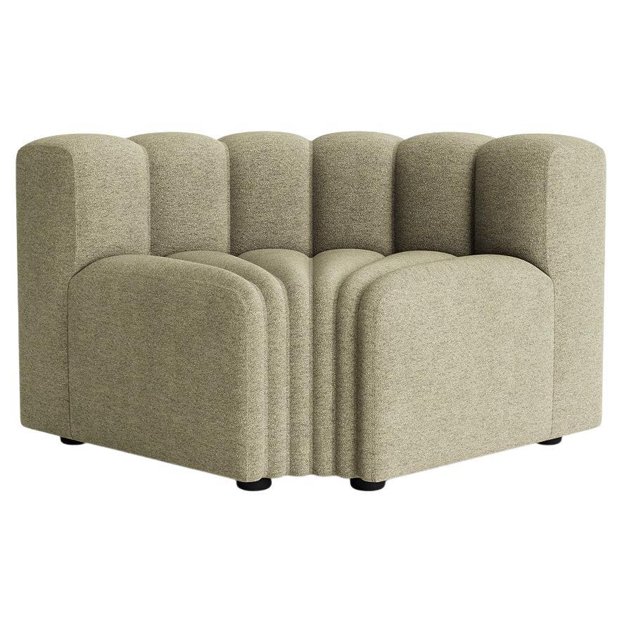 'Studio' Sofa by Norr11, Modular Sofa, Corner Module, Green For Sale